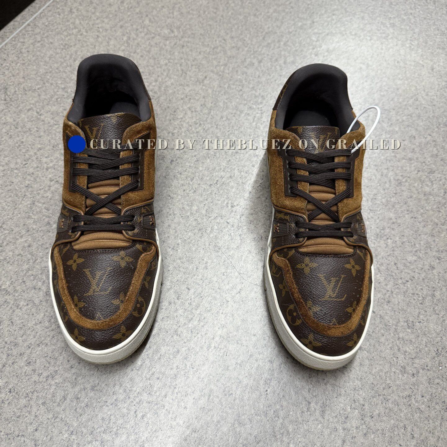 Louis Vuitton LV Trainer Brown Monogram Size US 10 / EU 43 - 8 Thumbnail