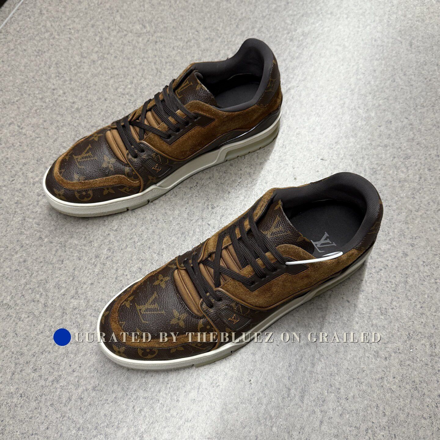 Louis Vuitton LV Trainer Brown Monogram Size US 10 / EU 43 - 5 Thumbnail