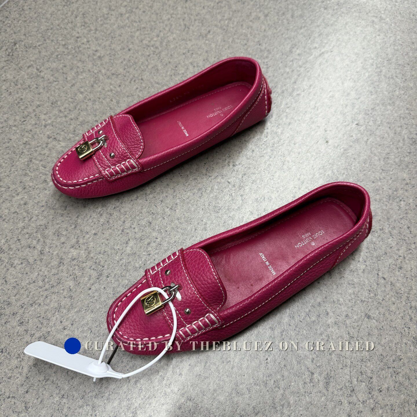 Louis Vuitton Louis Vuitton Pink Lock Loafers Size US 5.5 / IT 35.5 - 5 Thumbnail