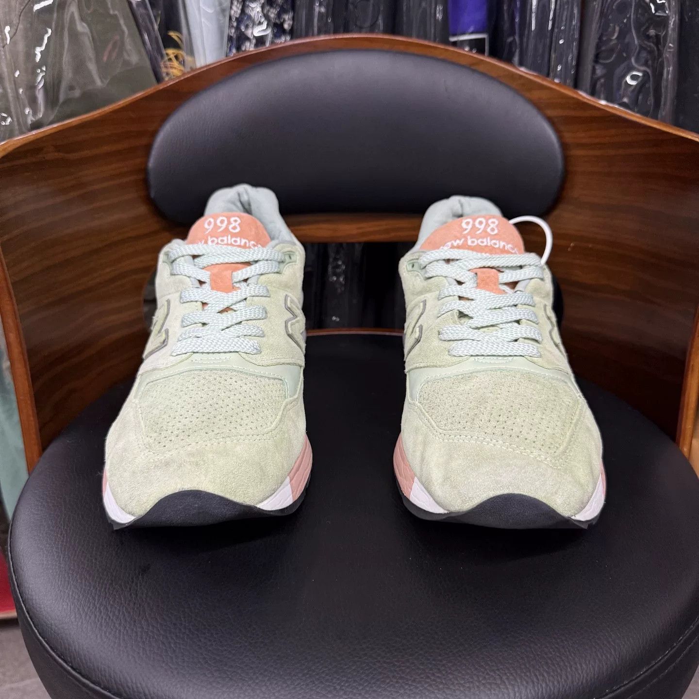 New Balance NB998 Concepts X Tannery Green Size US 12.5 / EU 45-46 - 2 Thumbnail