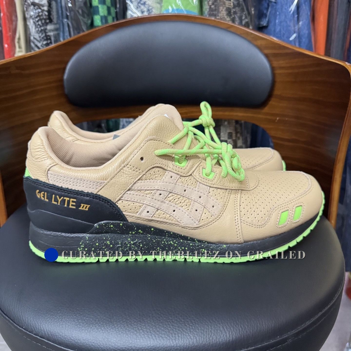 Asics Asics Gel-Lyte3 Brown Green Limited Size US 11 / EU 44 - 4 Thumbnail