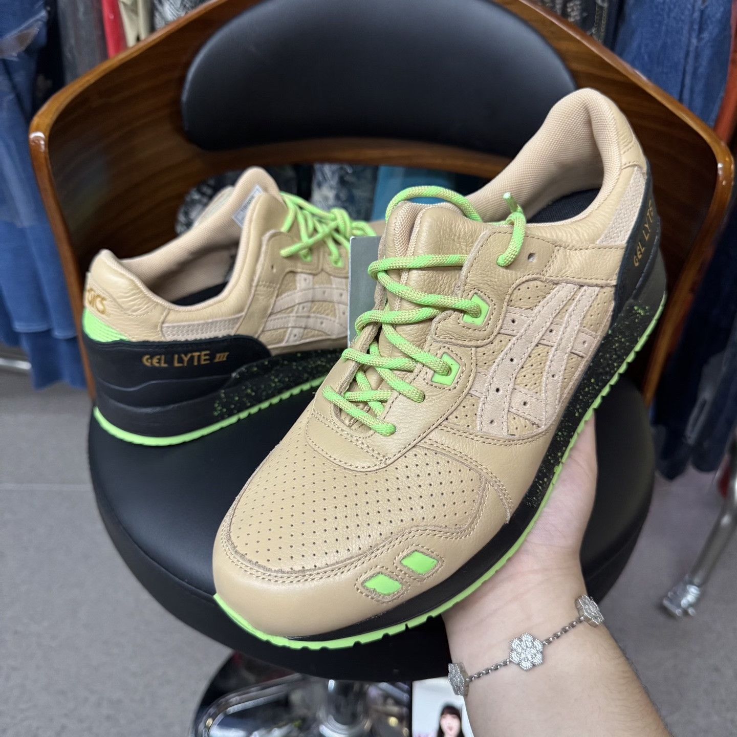 Asics Asics Gel-Lyte3 Brown Green Limited Size US 11 / EU 44 - 5 Thumbnail