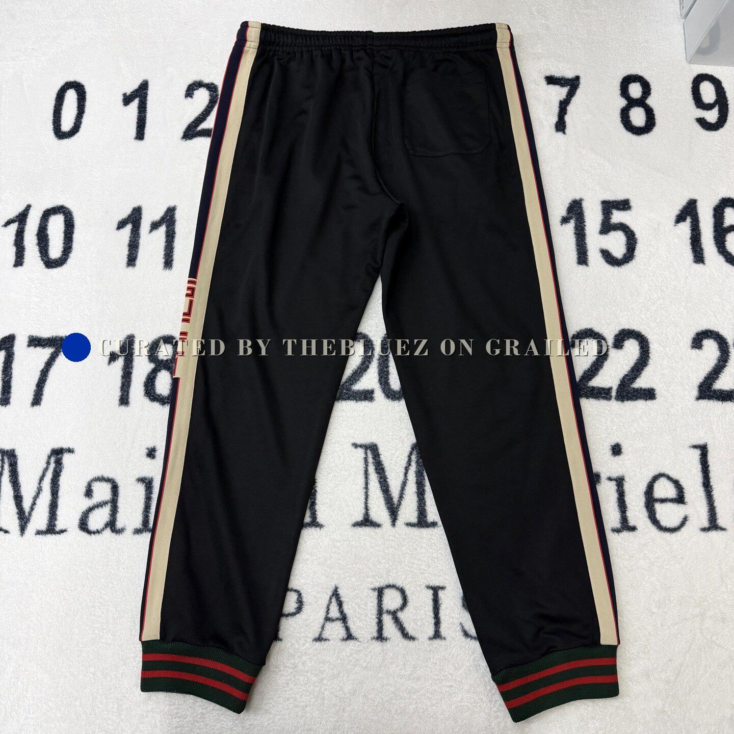 Gucci Gucci Black Logo Stripe Pants Size US 36 / EU 52 - 2 Thumbnail