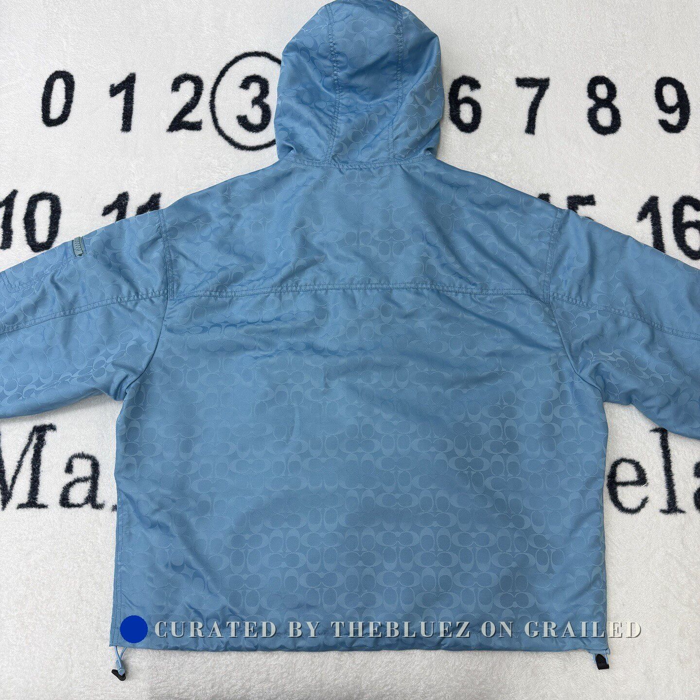 Coach Coach Blue Monogram Hooded Jacket Size US XL / EU 56 / 4 - 3 Thumbnail