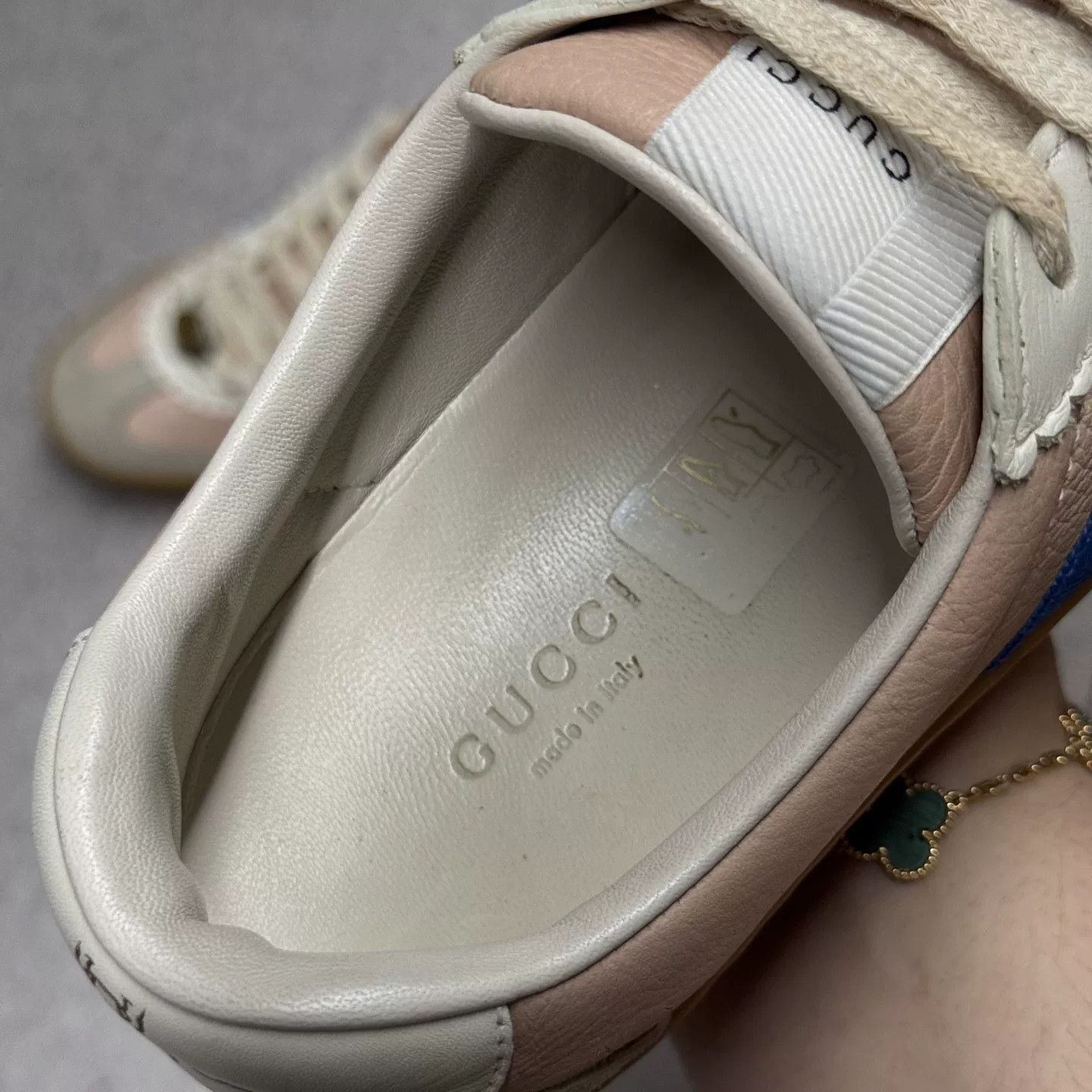 Gucci Gucci G74 Web Training Shoes Size US 4.5 / IT 34.5 - 8 Thumbnail