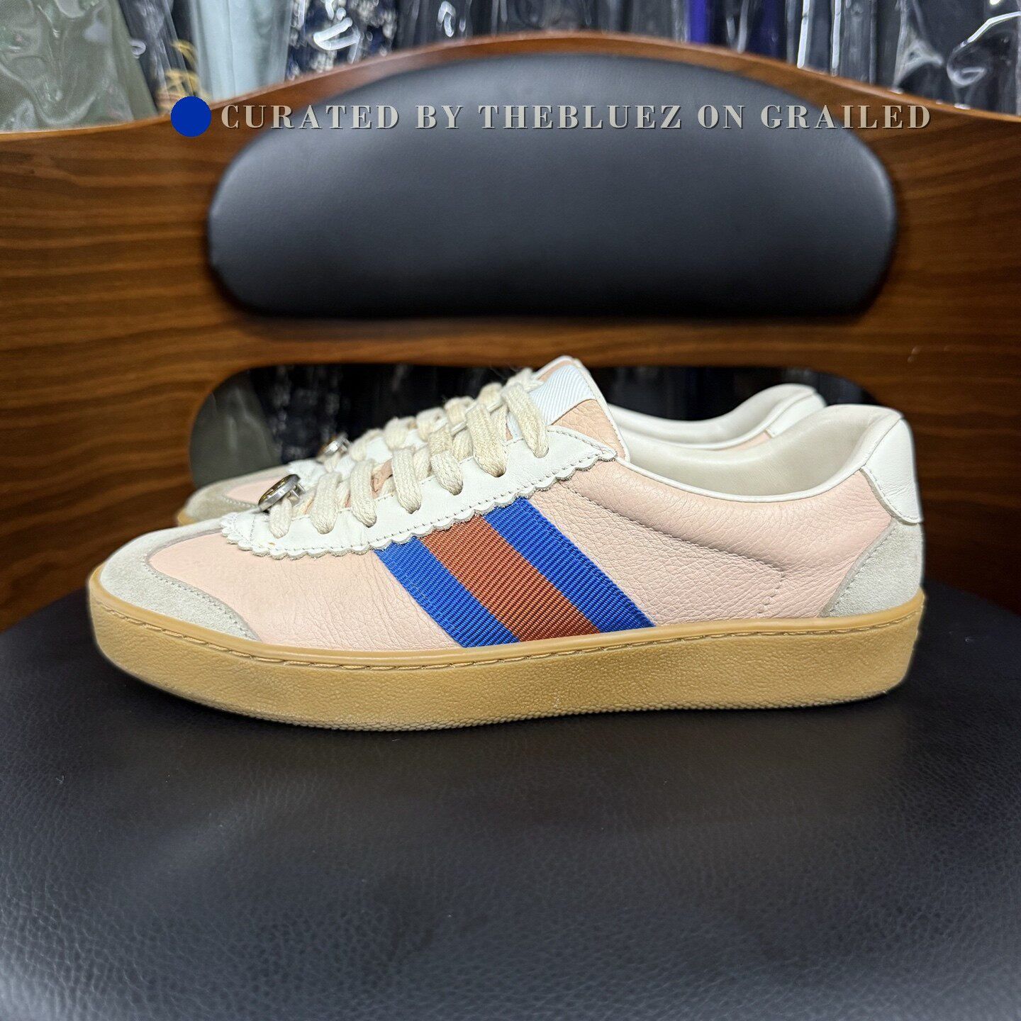Gucci Gucci G74 Web Training Shoes Size US 4.5 / IT 34.5 - 6 Thumbnail