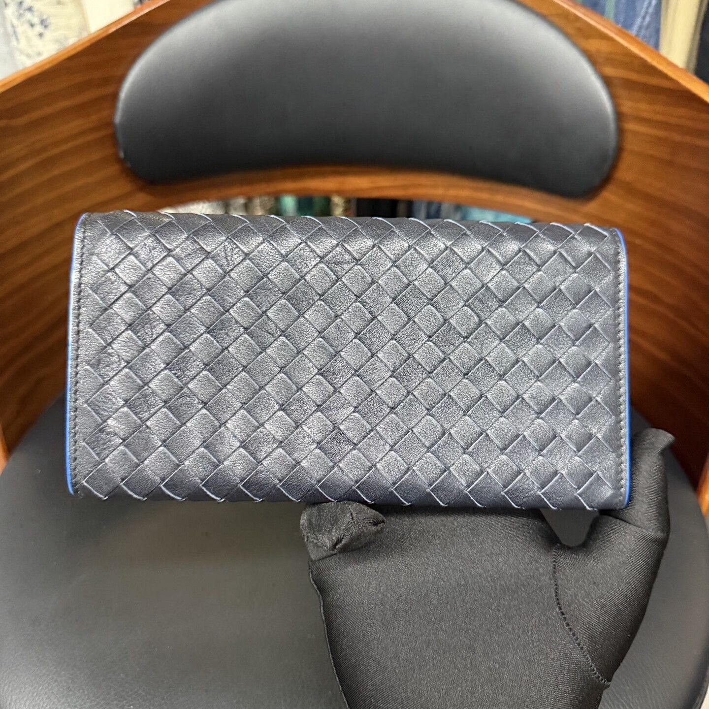 Bottega Veneta Bottega Veneta Classic Woven Wallet Size ONE SIZE - 3 Thumbnail