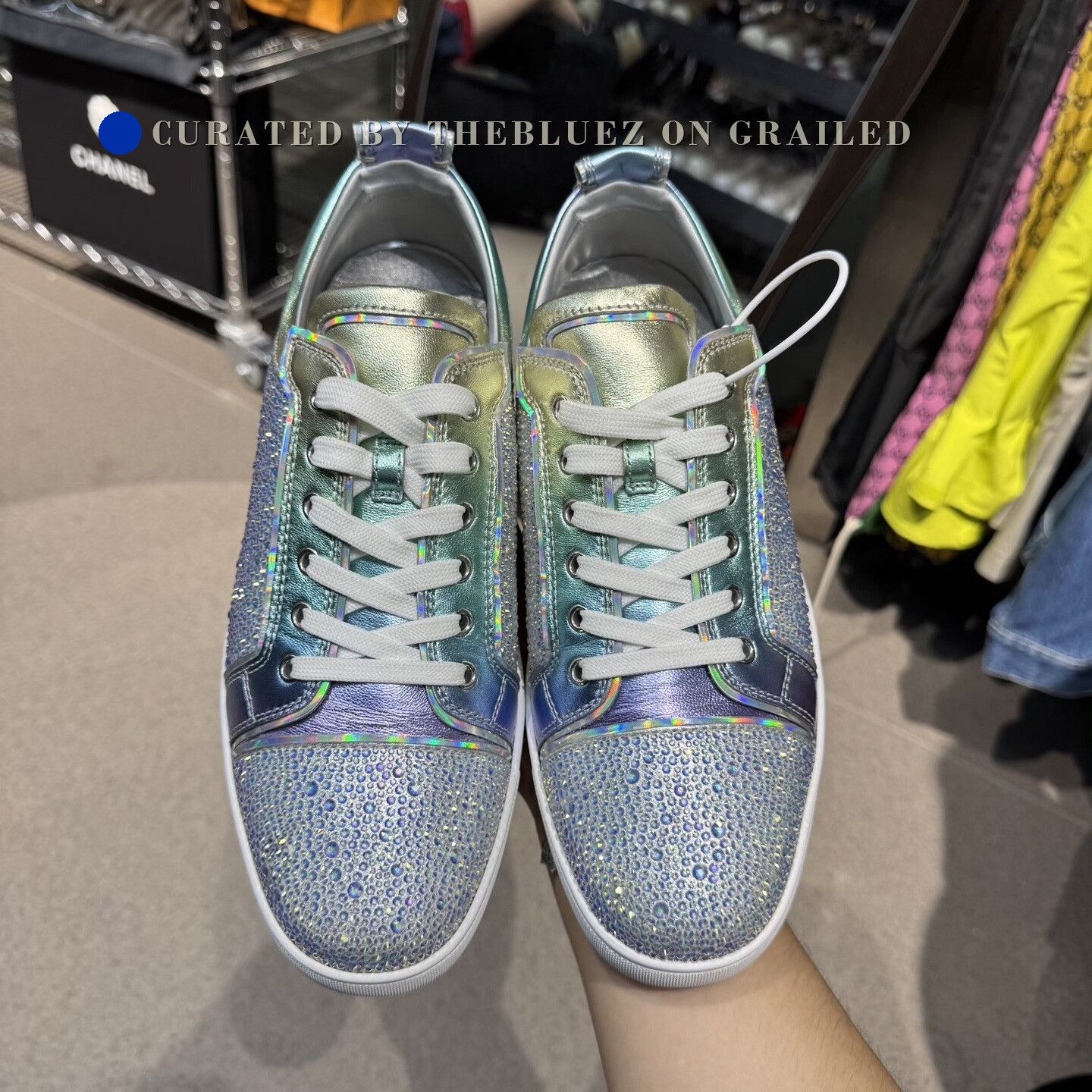 Christian Louboutin Christian Louboutin Red Sole Iridescent Diamond Size US 11 / EU 44 - 5 Thumbnail