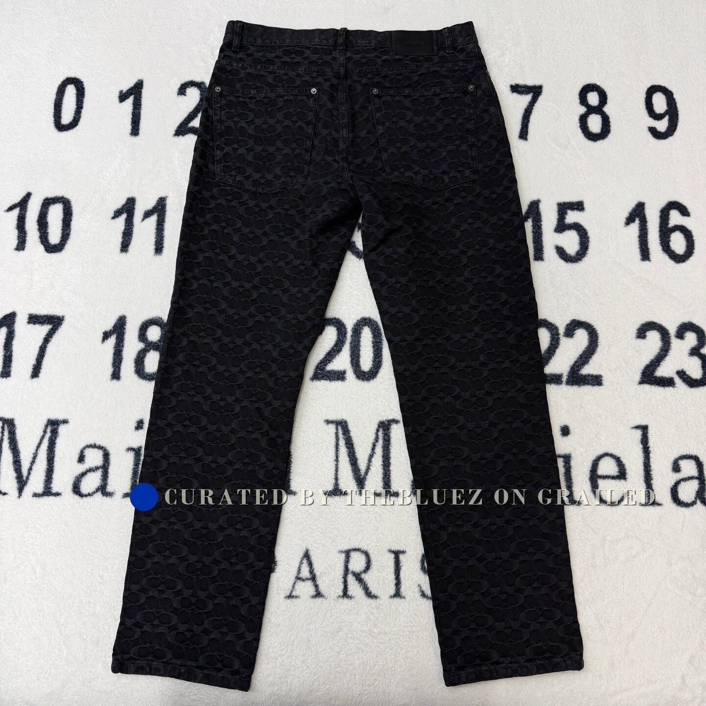 Coach Coach Black Monogram Print Pants Size US 34 / EU 50 - 2 Thumbnail