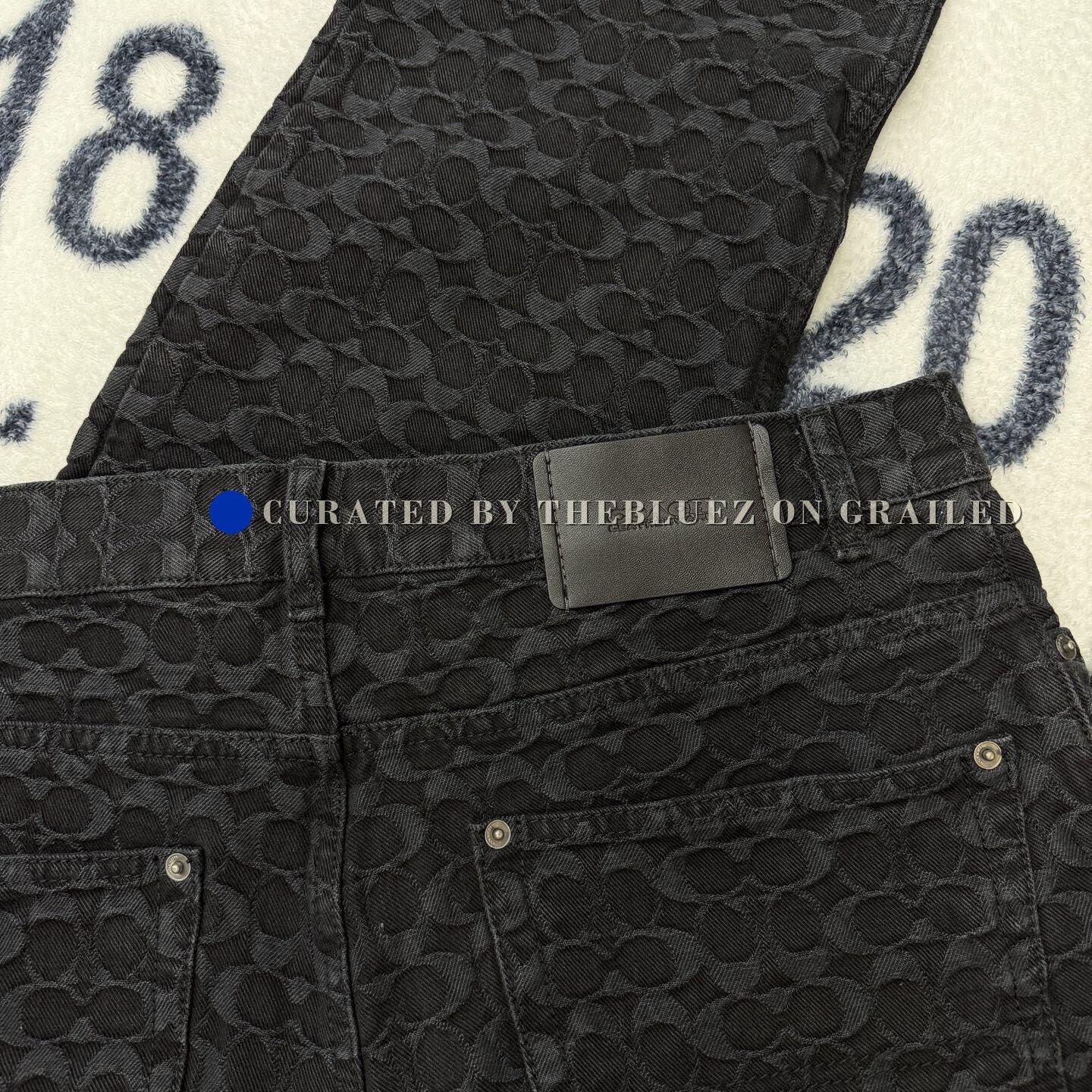 Coach Coach Black Monogram Print Pants Size US 34 / EU 50 - 4 Thumbnail