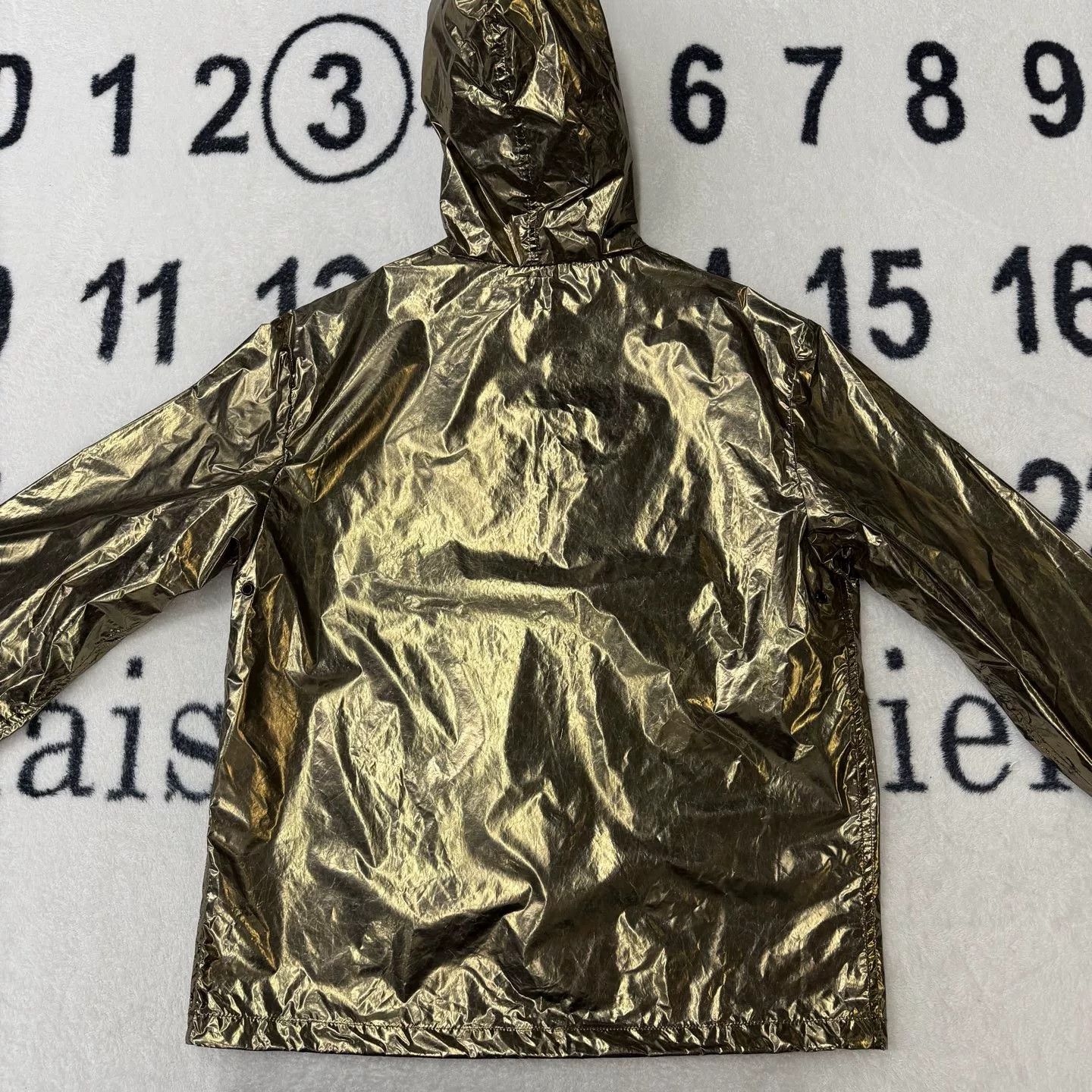 Saint Laurent Paris Saint Laurent Gold Half-Zip Jacket Size US M / EU 48-50 / 2 - 3 Thumbnail