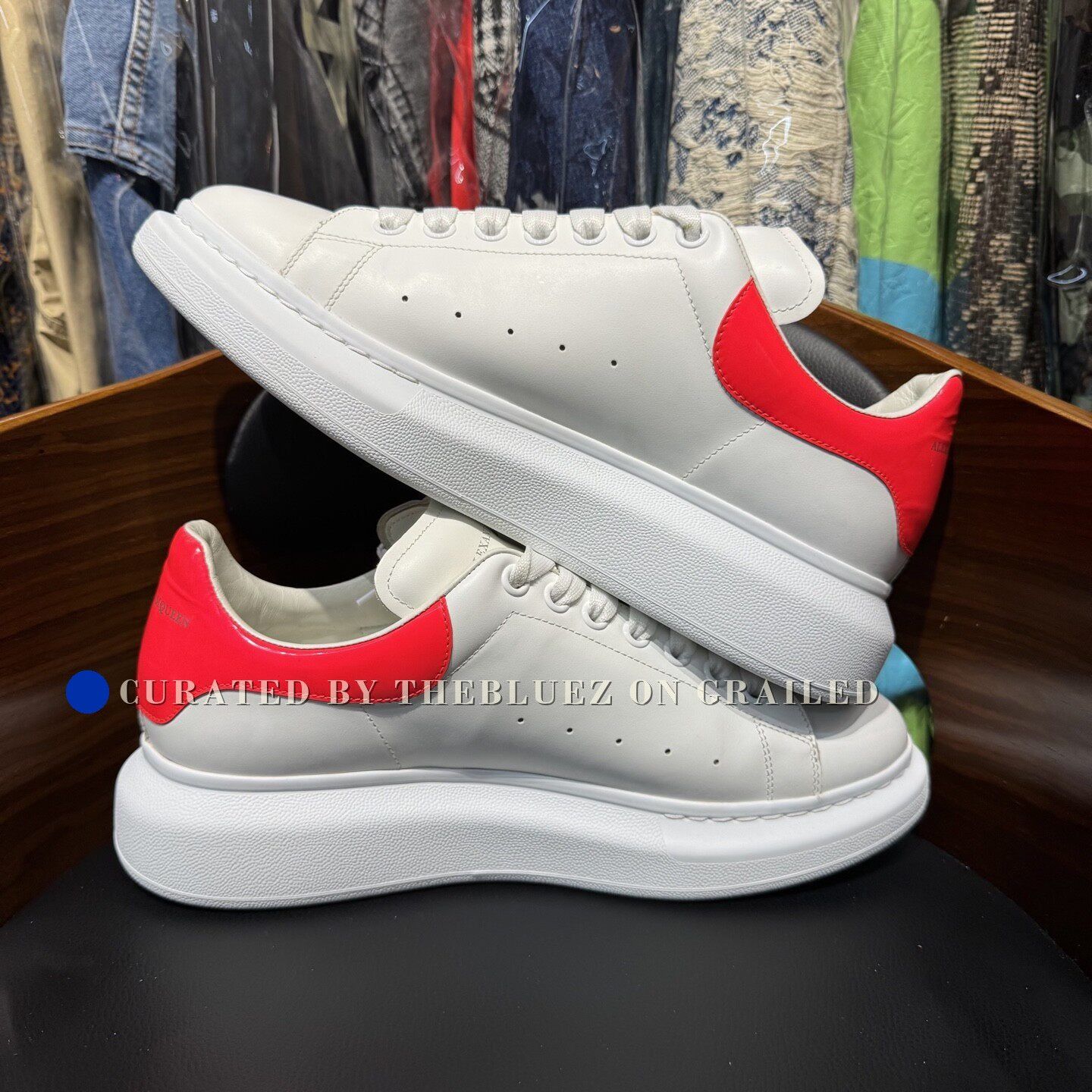 McQ Alexander McQueen Alexander McQueen White Sneakers Size US 10 / EU 43 - 7 Thumbnail