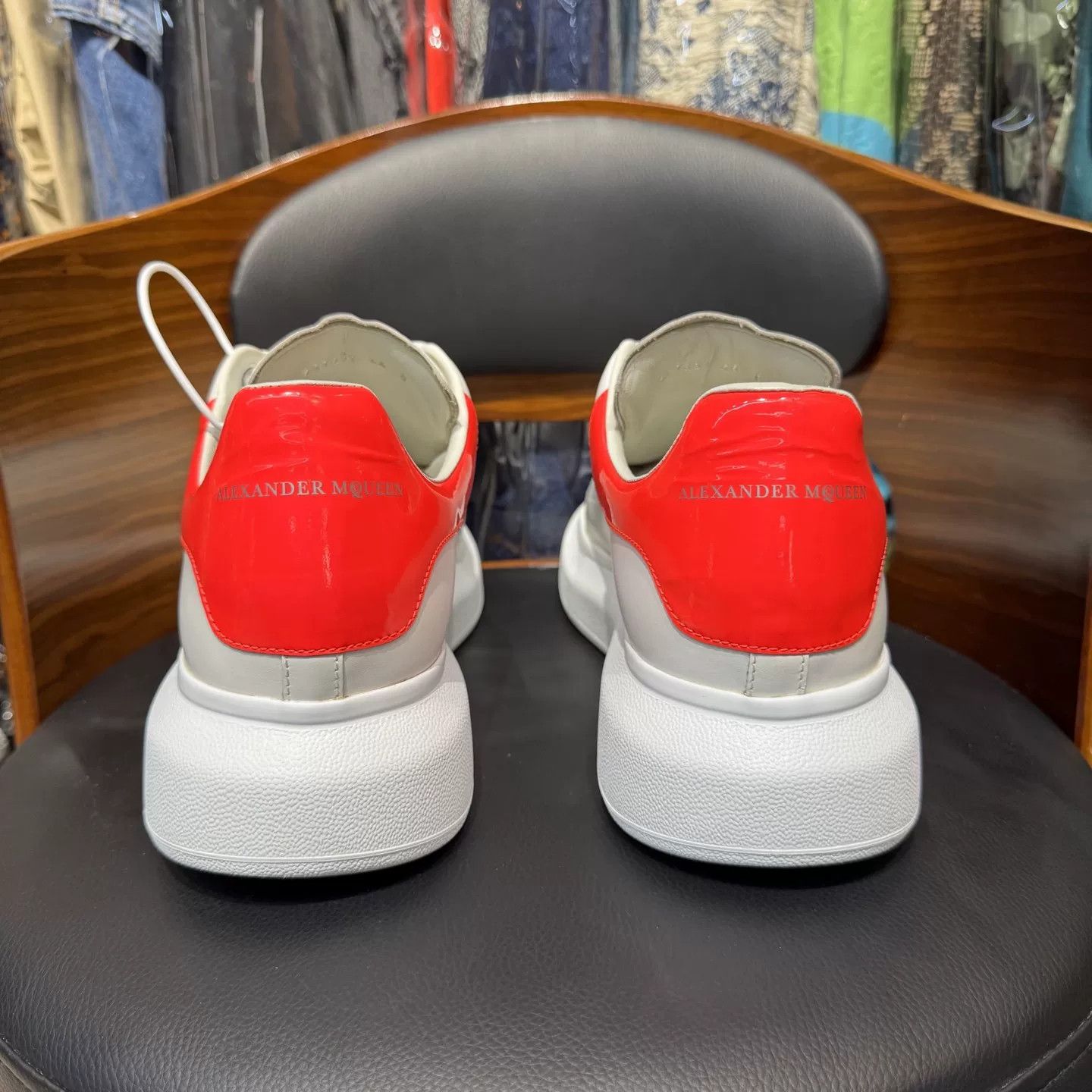 McQ Alexander McQueen Alexander McQueen White Sneakers Size US 10 / EU 43 - 3 Thumbnail