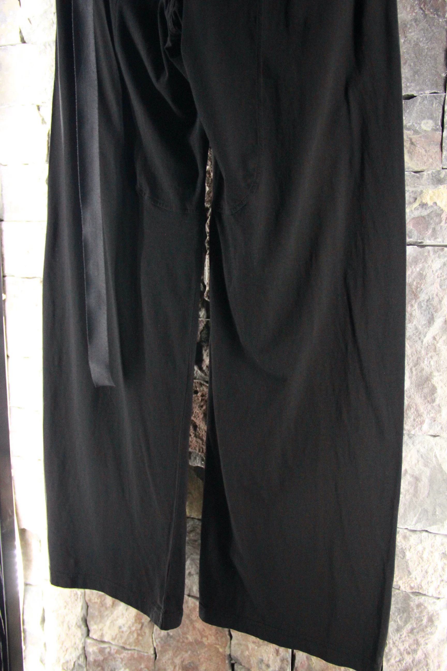 Rick Owens Rick Owens Black Casual Pants Men 32 Size US 32 / EU 48 - 5 Thumbnail