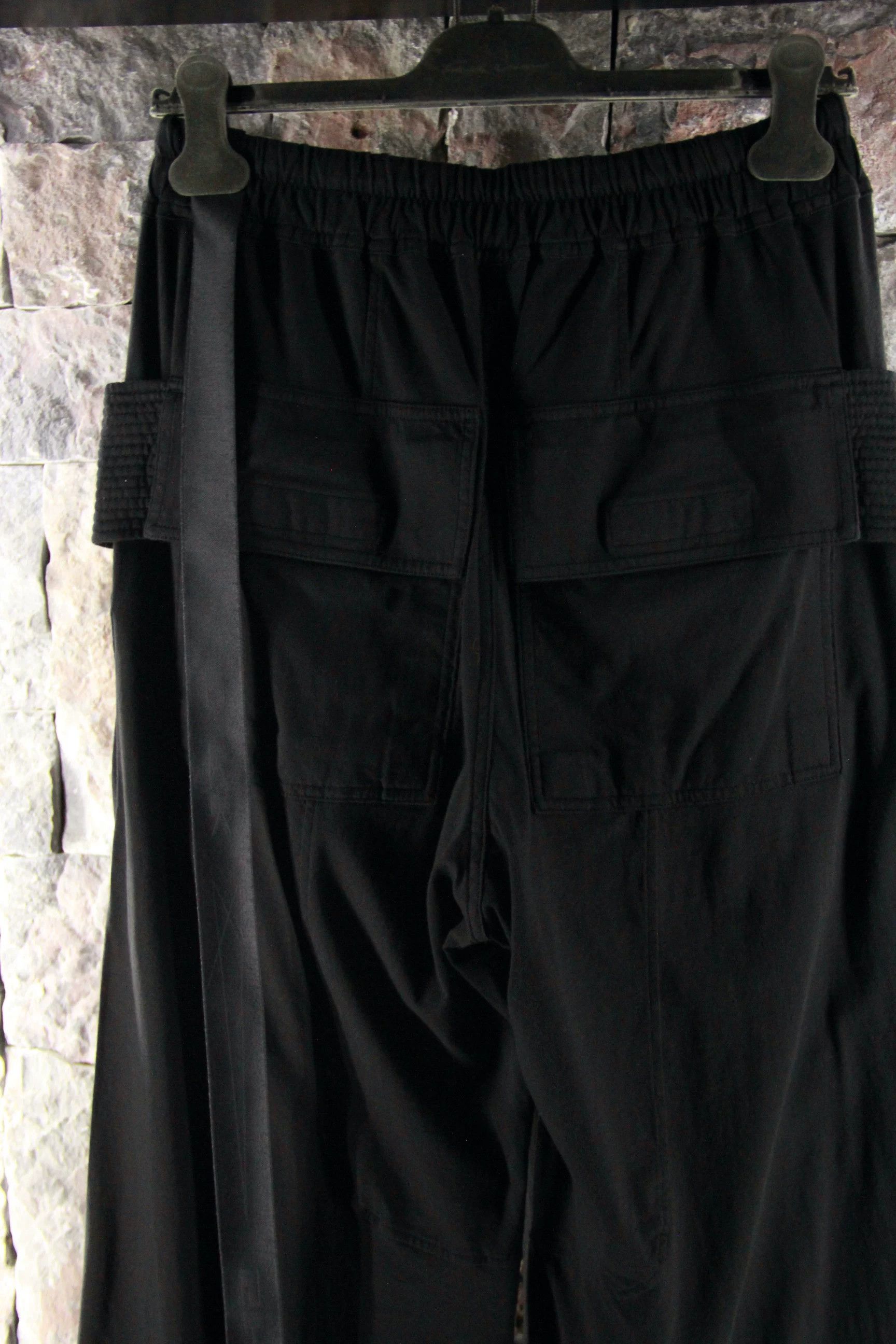 Rick Owens Rick Owens Black Casual Pants Men 34 Size US 34 / EU 50 - 4 Thumbnail