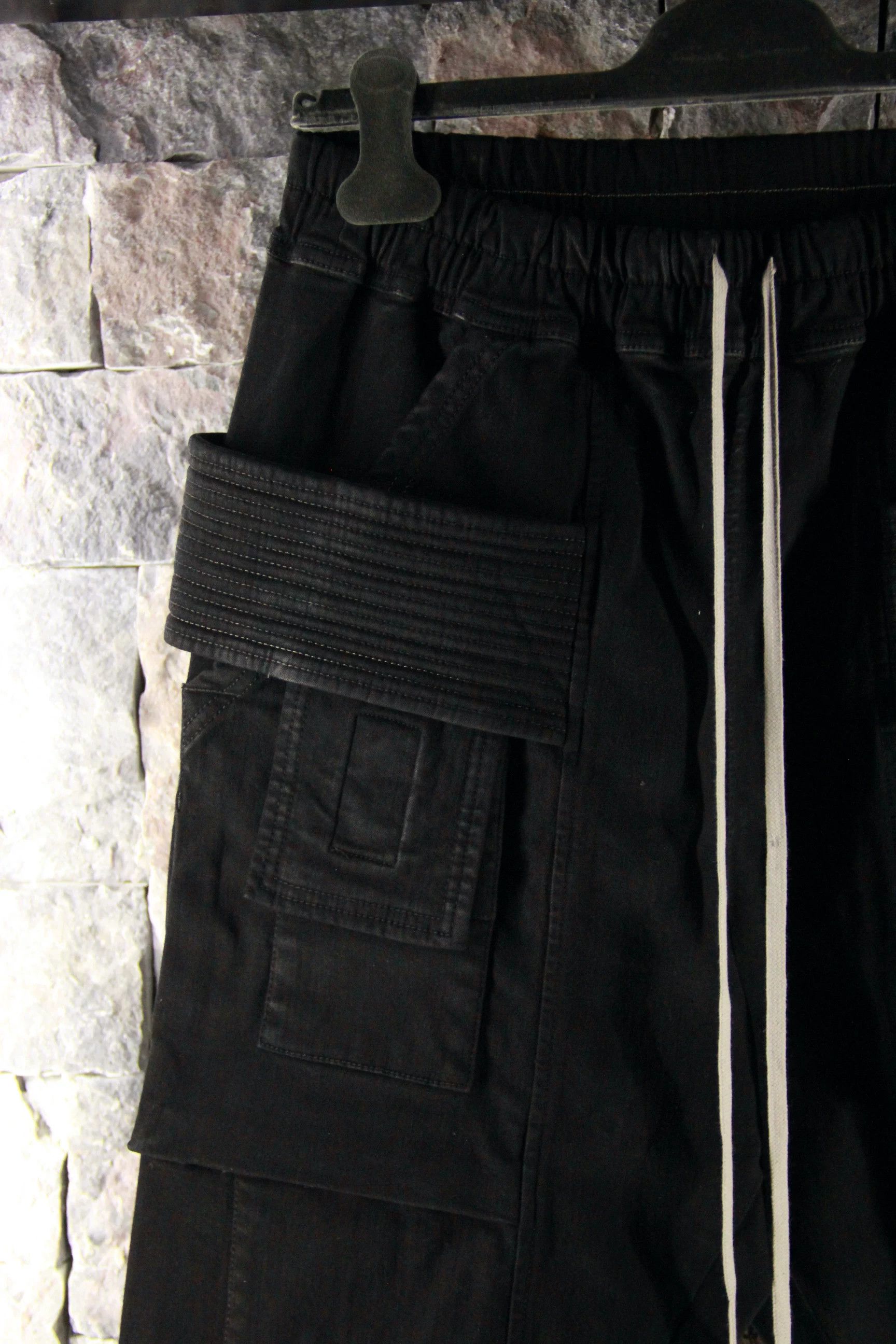 Rick Owens Rick Owens Black Casual Pants Men 34 Size US 34 / EU 50 - 3 Thumbnail
