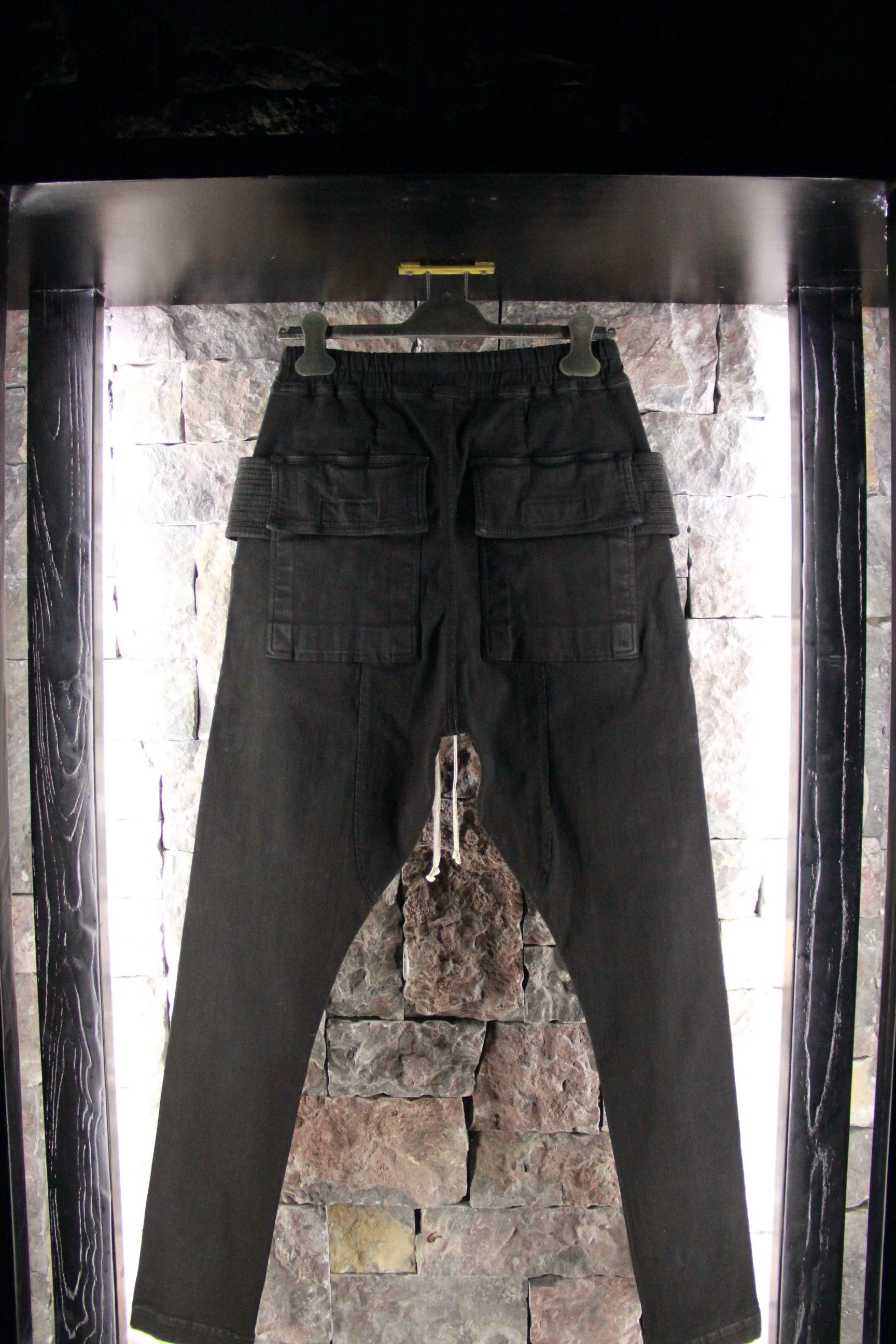 Rick Owens Rick Owens Black Casual Pants Men 34 Size US 34 / EU 50 - 2 Thumbnail