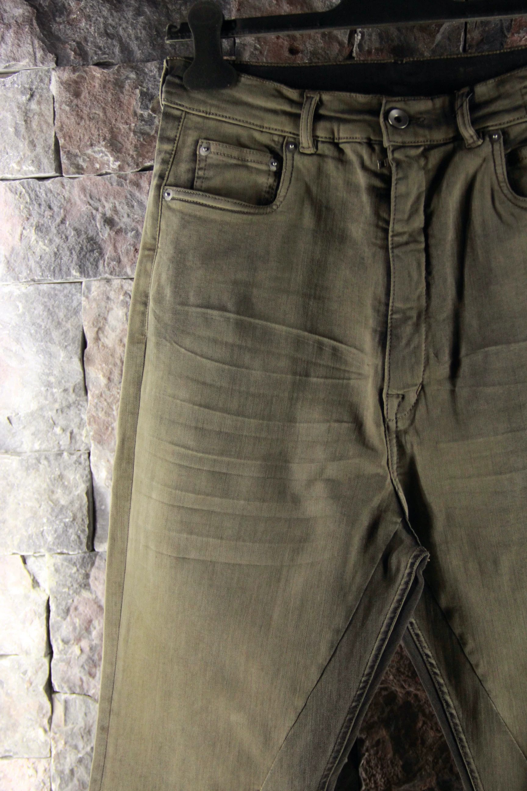 Rick Owens Rick Owens Gray Jeans Men 33 Size US 33 - 3 Thumbnail