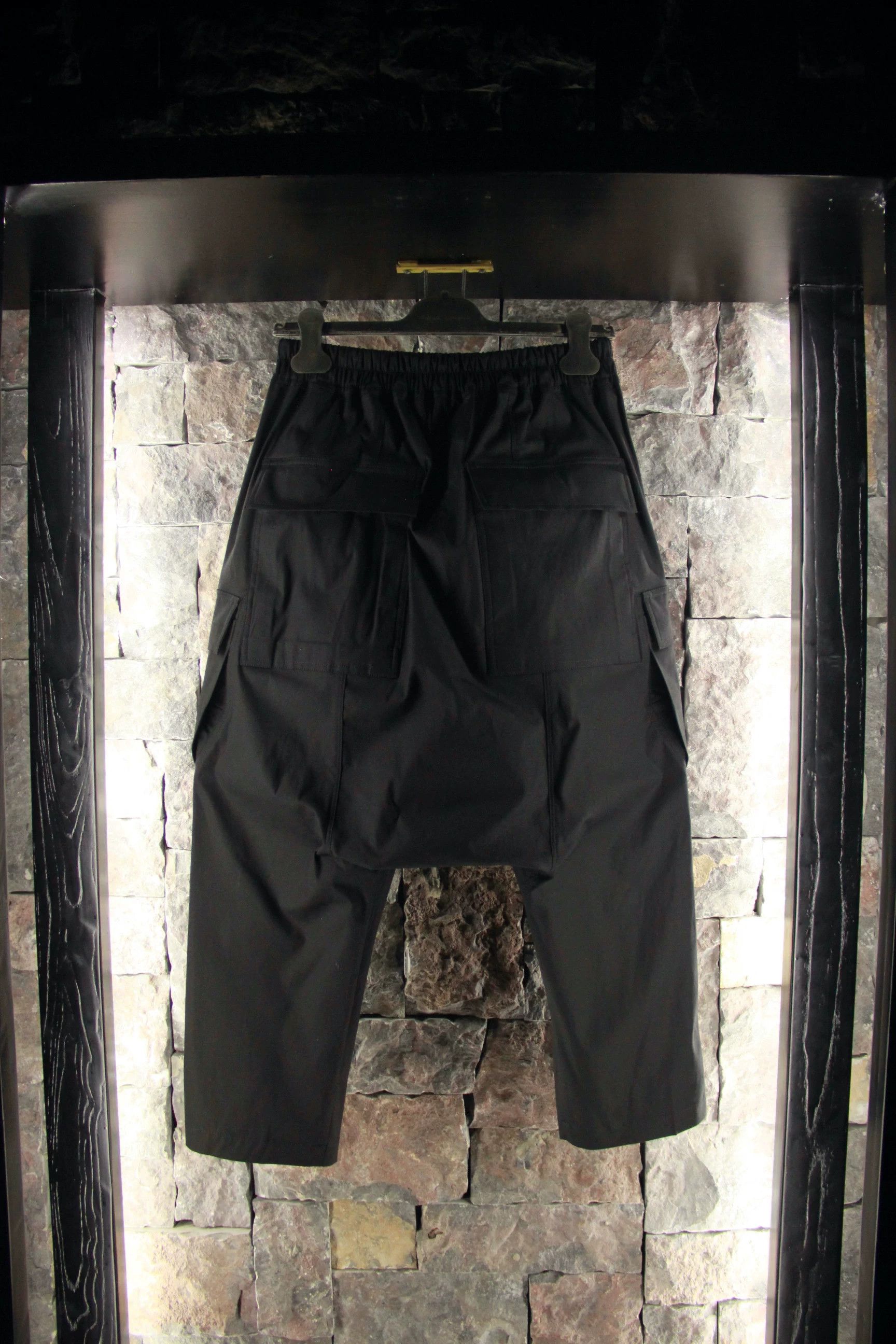 Rick Owens Rick Owens Black Casual Pants Men 34 Size US 34 / EU 50 - 2 Thumbnail