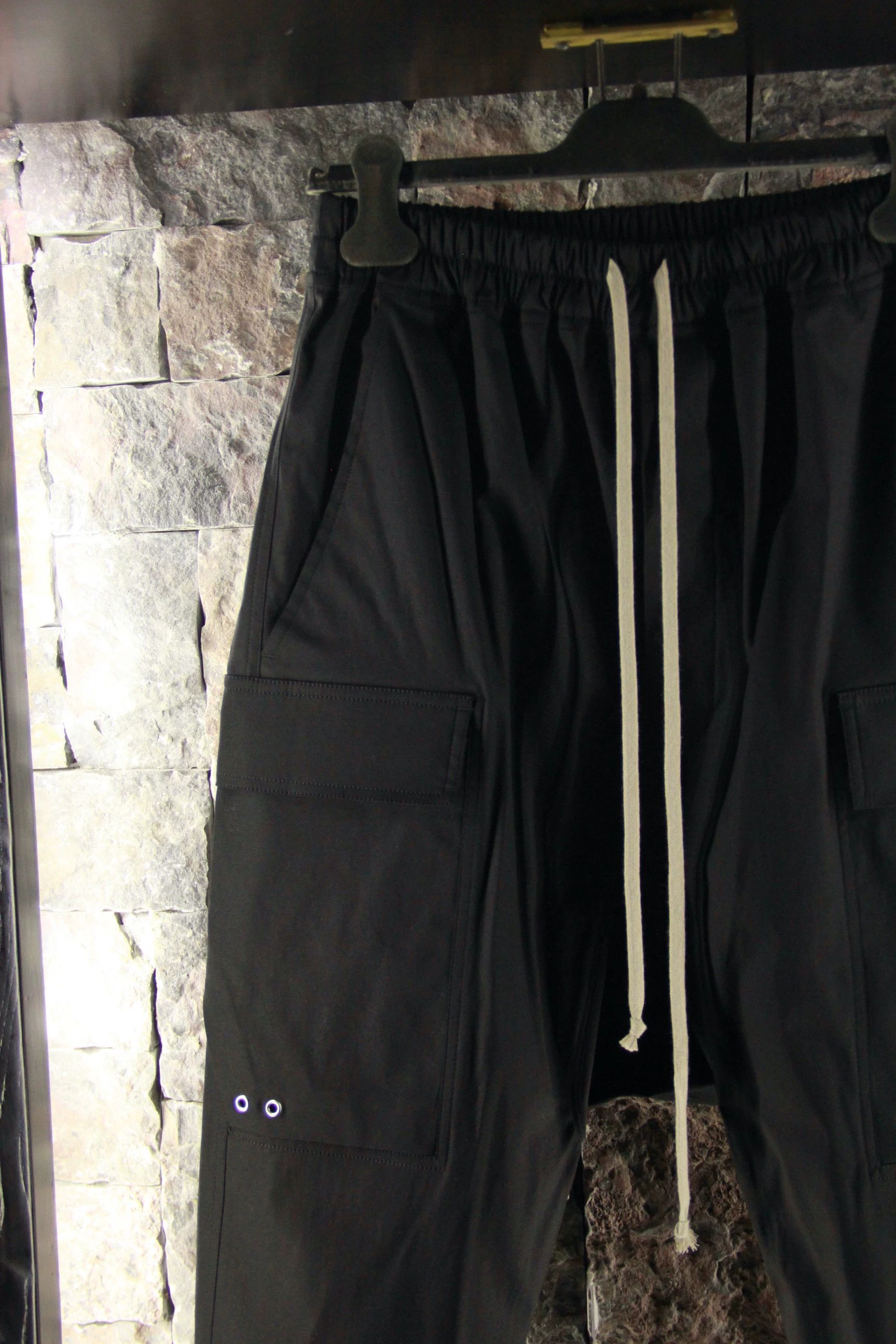 Rick Owens Rick Owens Black Casual Pants Men 34 Size US 34 / EU 50 - 3 Thumbnail