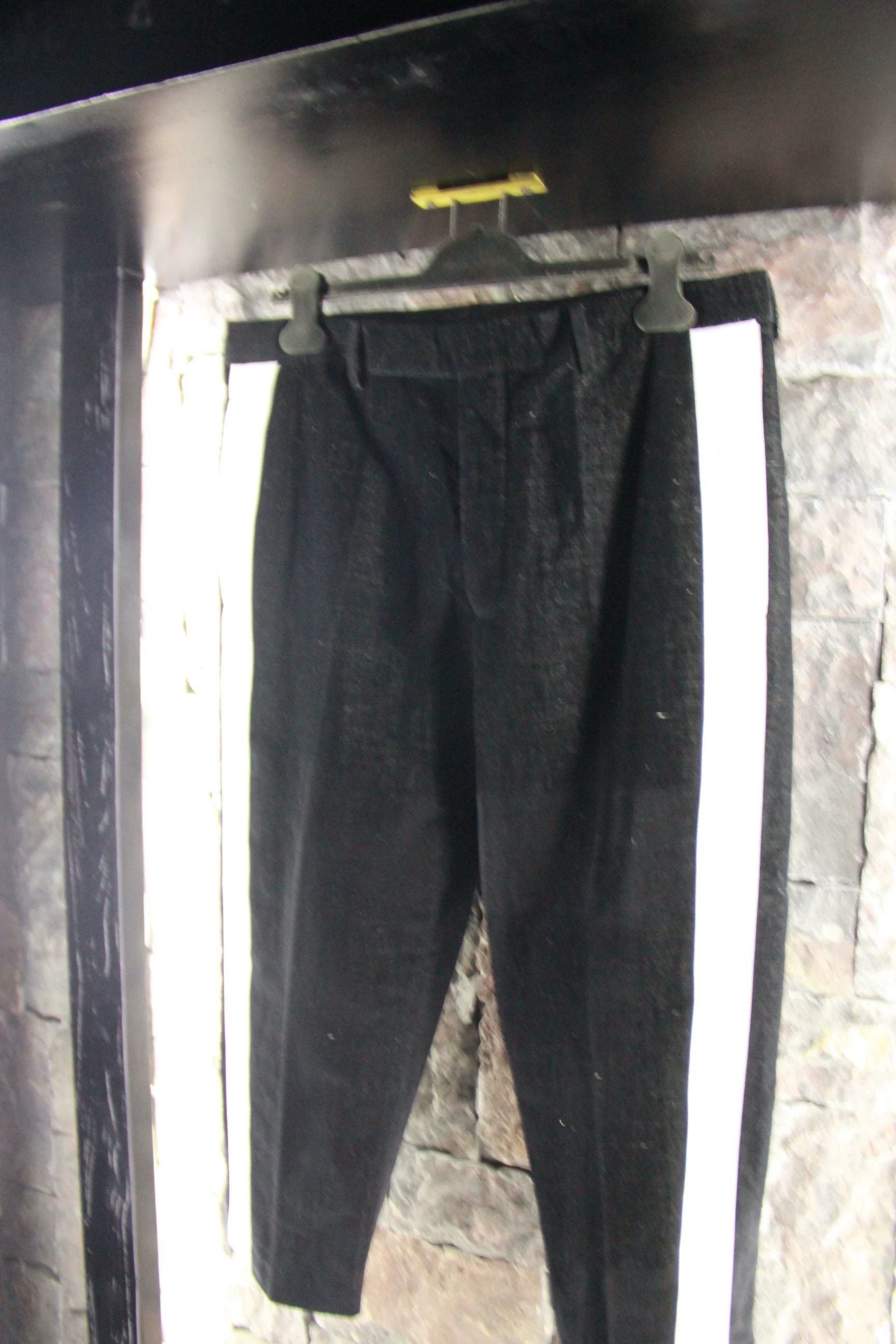 Rick Owens Rick Owens Black Formal Trousers Men 50r Size 50R - 5 Thumbnail