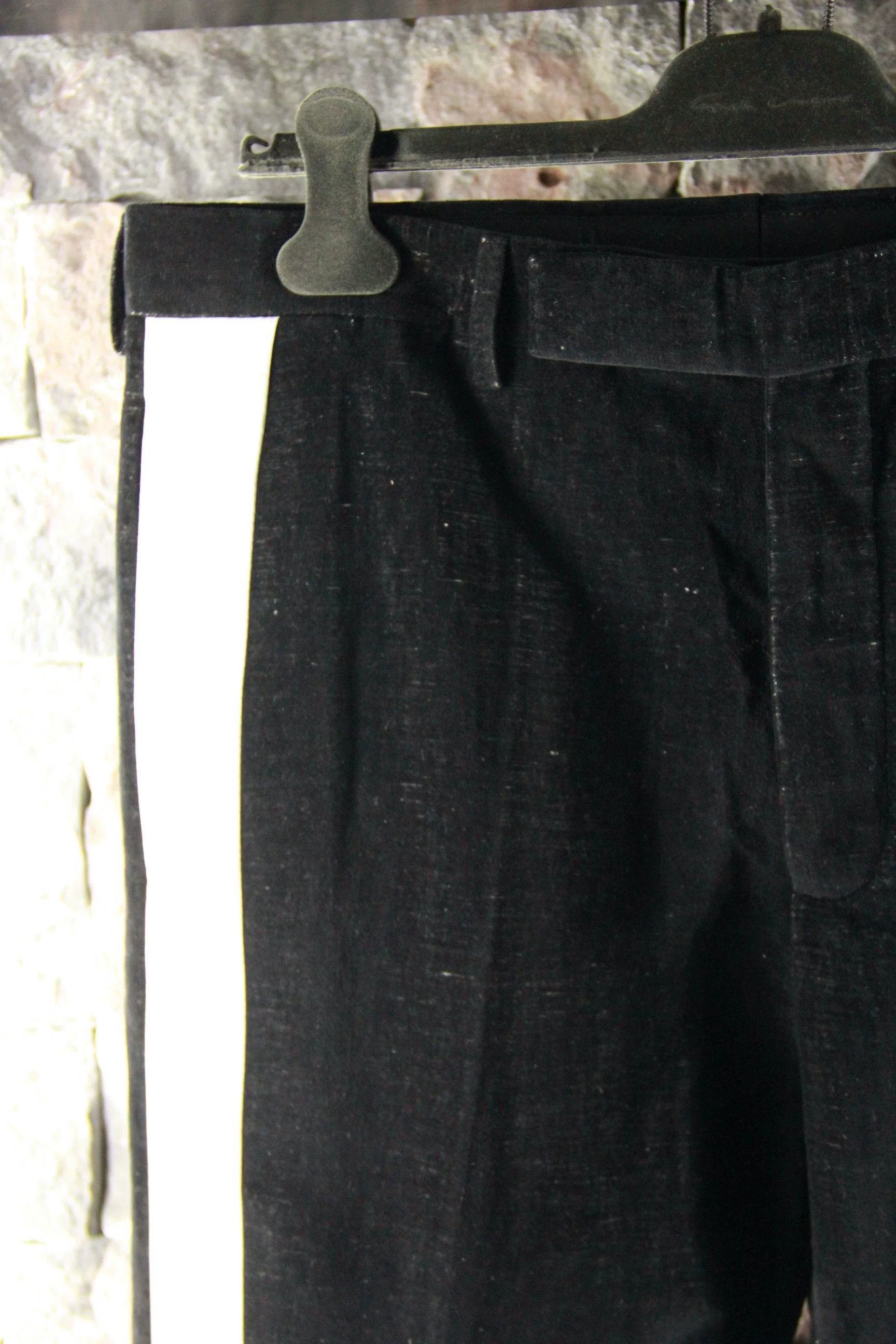 Rick Owens Rick Owens Black Formal Trousers Men 50r Size 50R - 3 Thumbnail