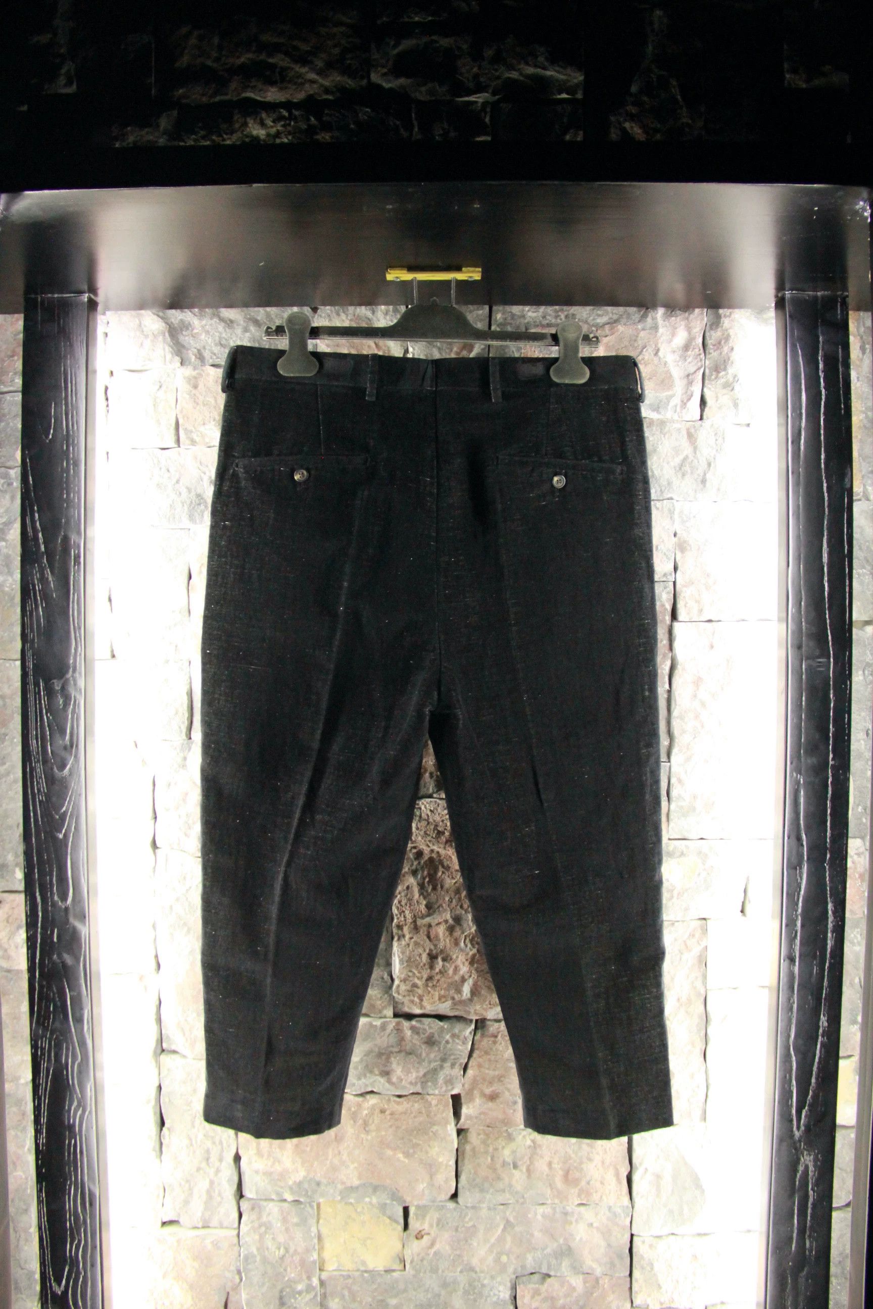 Rick Owens Rick Owens Black Formal Trousers Men 52r Size 52R - 2 Thumbnail