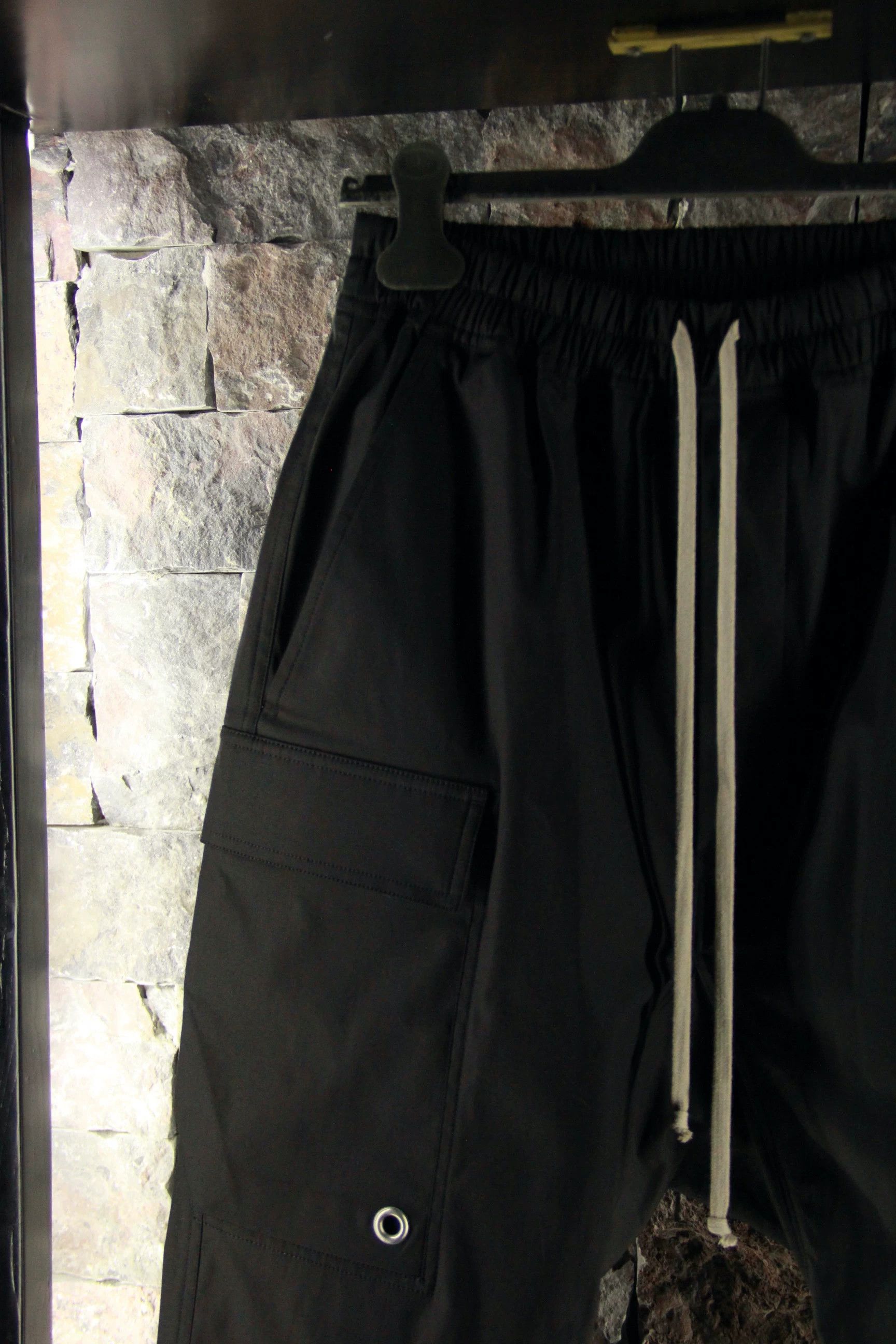 Rick Owens Rick Owens Black Casual Pants Men 34 Size US 34 / EU 50 - 3 Thumbnail