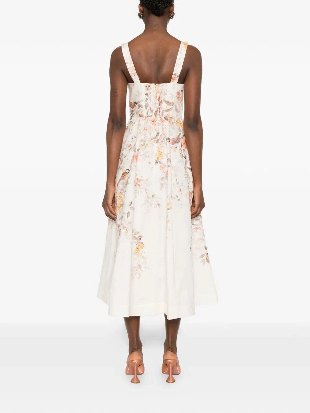 Zimmermann `Luna` Buttoned Picnic Dress Size M / US 6-8 / IT 42-44 - 5 Thumbnail