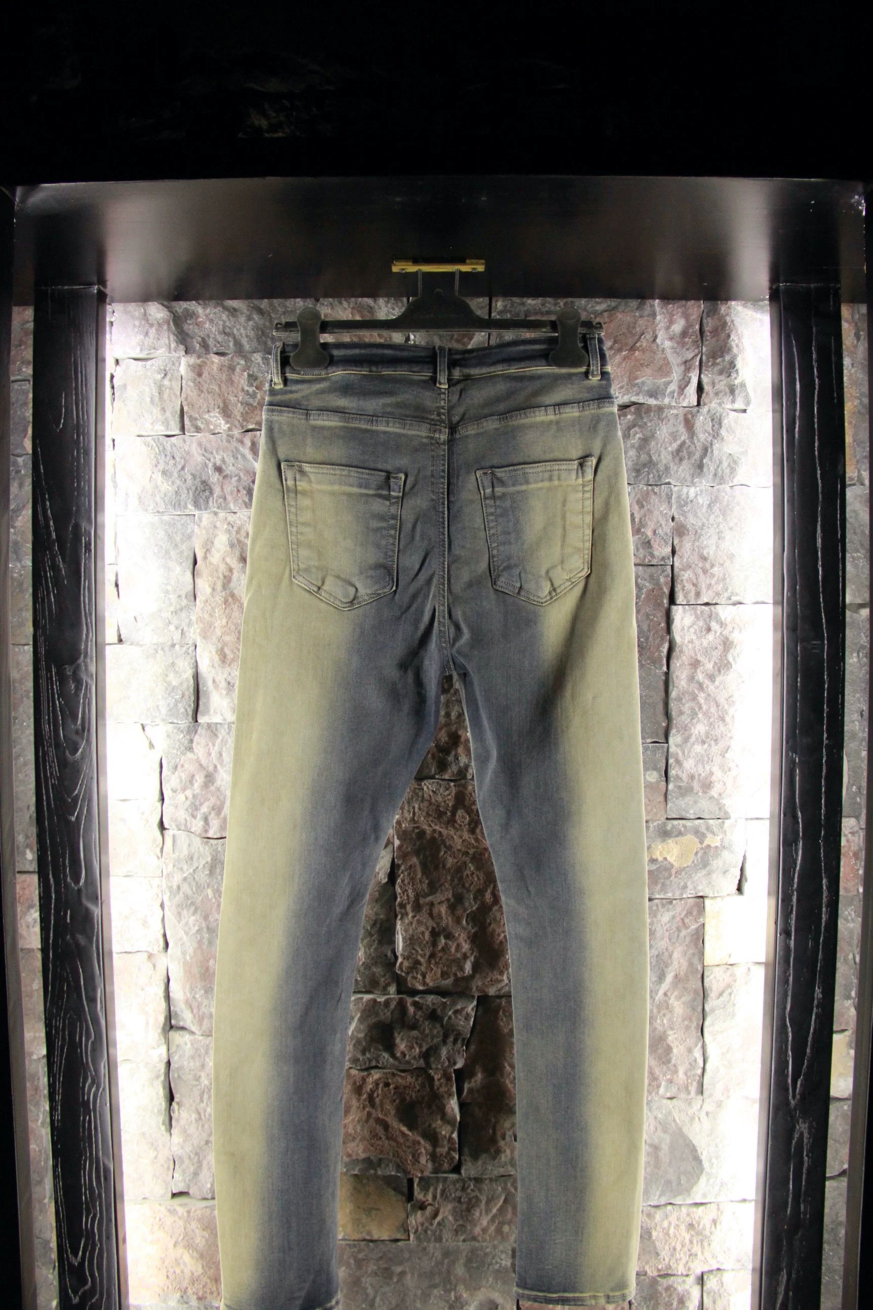 Rick Owens Rick Owens Blue Casual Pants Men 33 Size US 33 - 2 Thumbnail