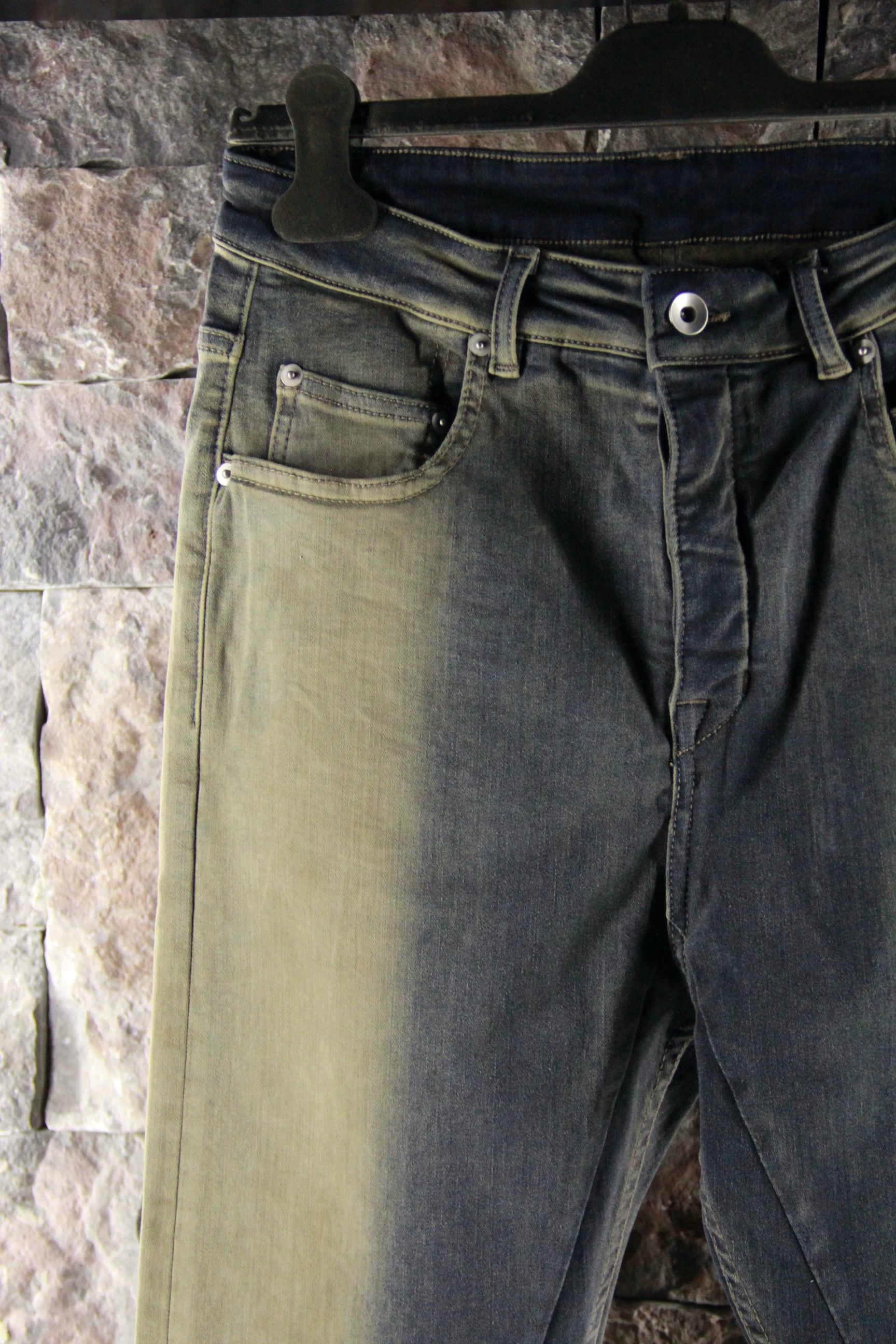 Rick Owens Rick Owens Blue Casual Pants Men 33 Size US 33 - 3 Thumbnail