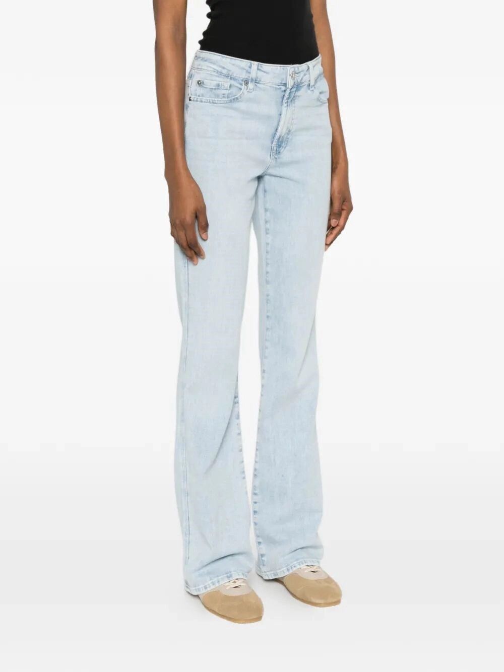 7 For All Mankind THE LEGGY BOOTCUT Dewdrop Size 28" / US 6 / IT 42 - 5 Thumbnail