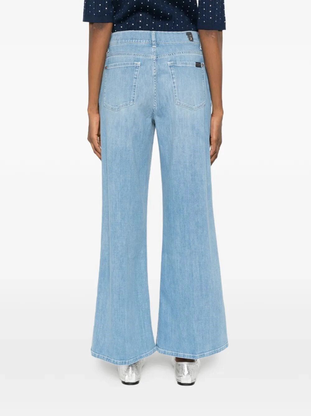 7 For All Mankind LOTTA ANKLE Glisten Size 26" / US 2 / IT 38 - 5 Thumbnail