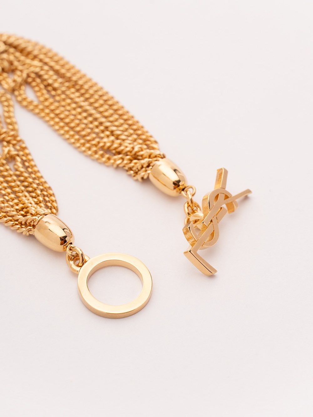 Saint Laurent Paris `Cassandre` Chain Bracelet Size ONE SIZE - 4 Thumbnail