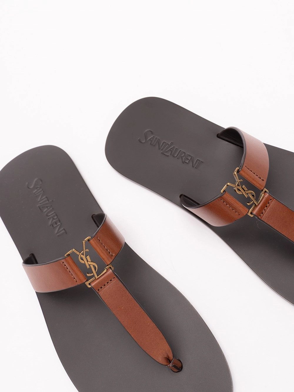 Saint Laurent Paris `Babylone` Sandals Size US 7 / IT 37 - 5 Thumbnail