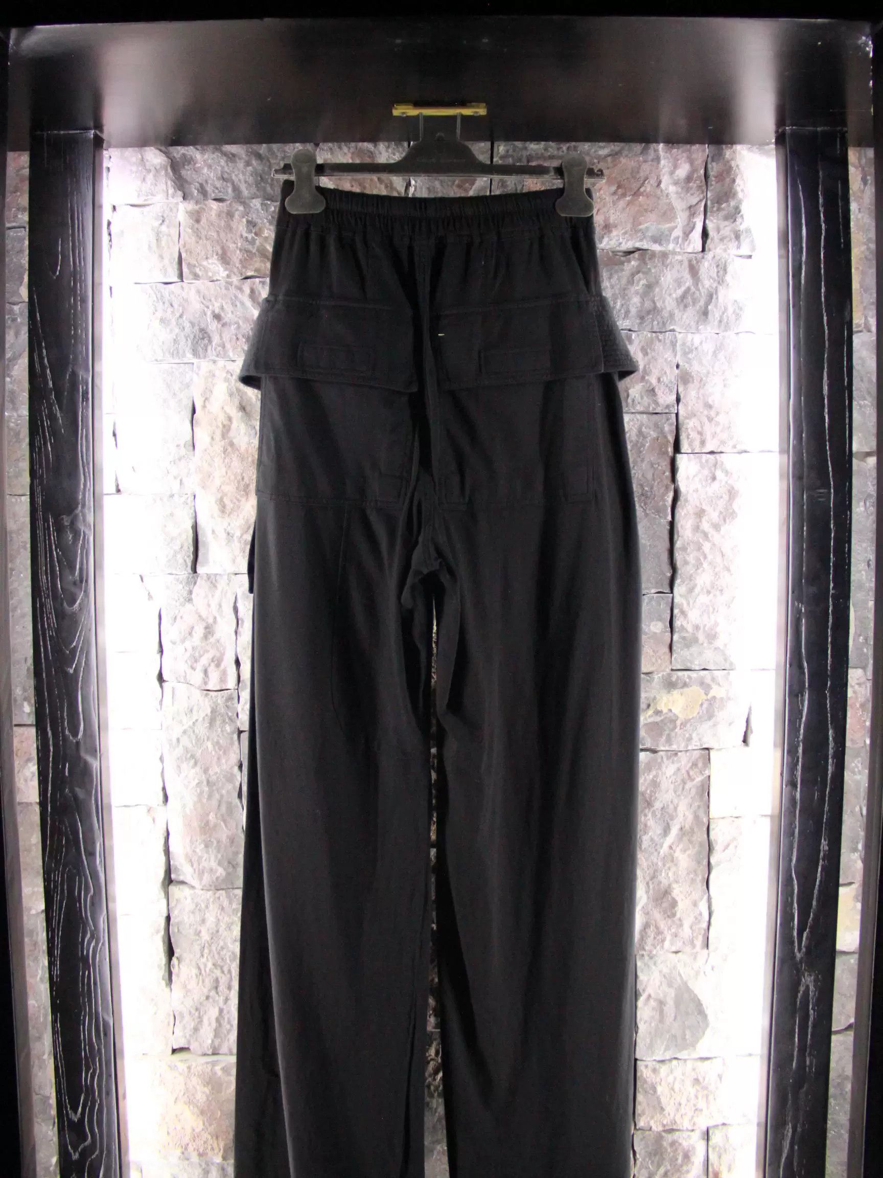 Rick Owens Rick Owens Black Casual Pants Men 28 Size US 28 / EU 44 - 2 Thumbnail