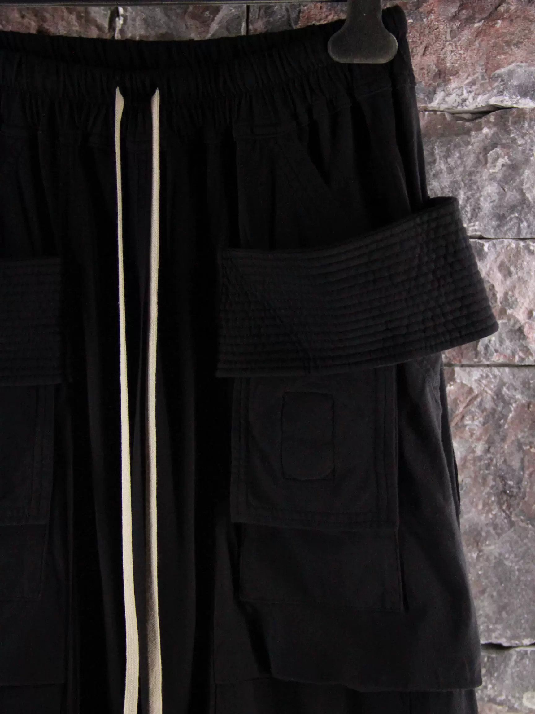 Rick Owens Rick Owens Black Casual Pants Men 28 Size US 28 / EU 44 - 4 Thumbnail