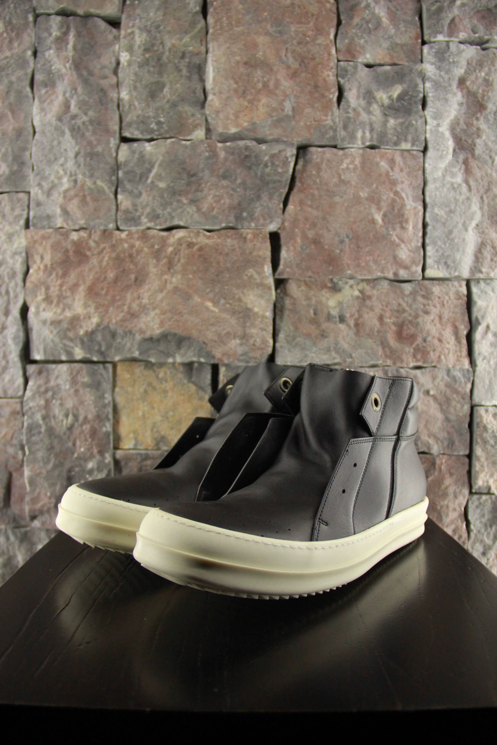 Rick Owens Rick Owens White Hitop Sneakers Men 7 Size US 7 / EU 40 - 3 Thumbnail