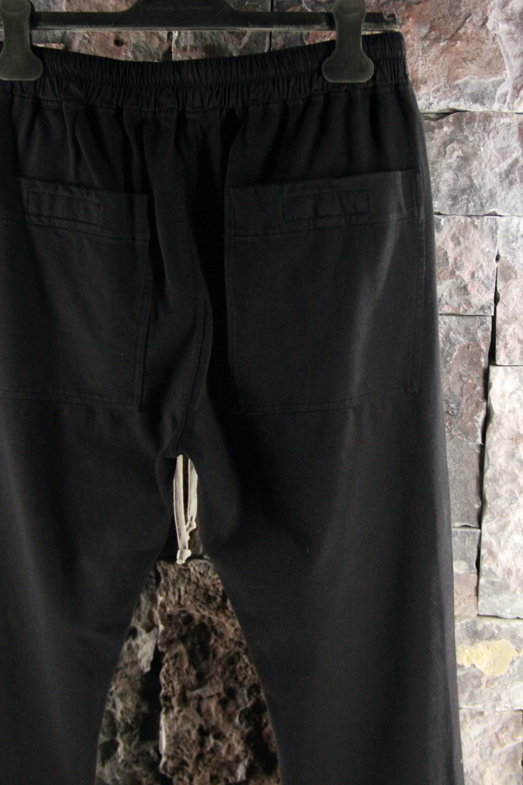 Rick Owens Rick Owens Black Casual Pants Men 28 Size US 28 / EU 44 - 4 Thumbnail