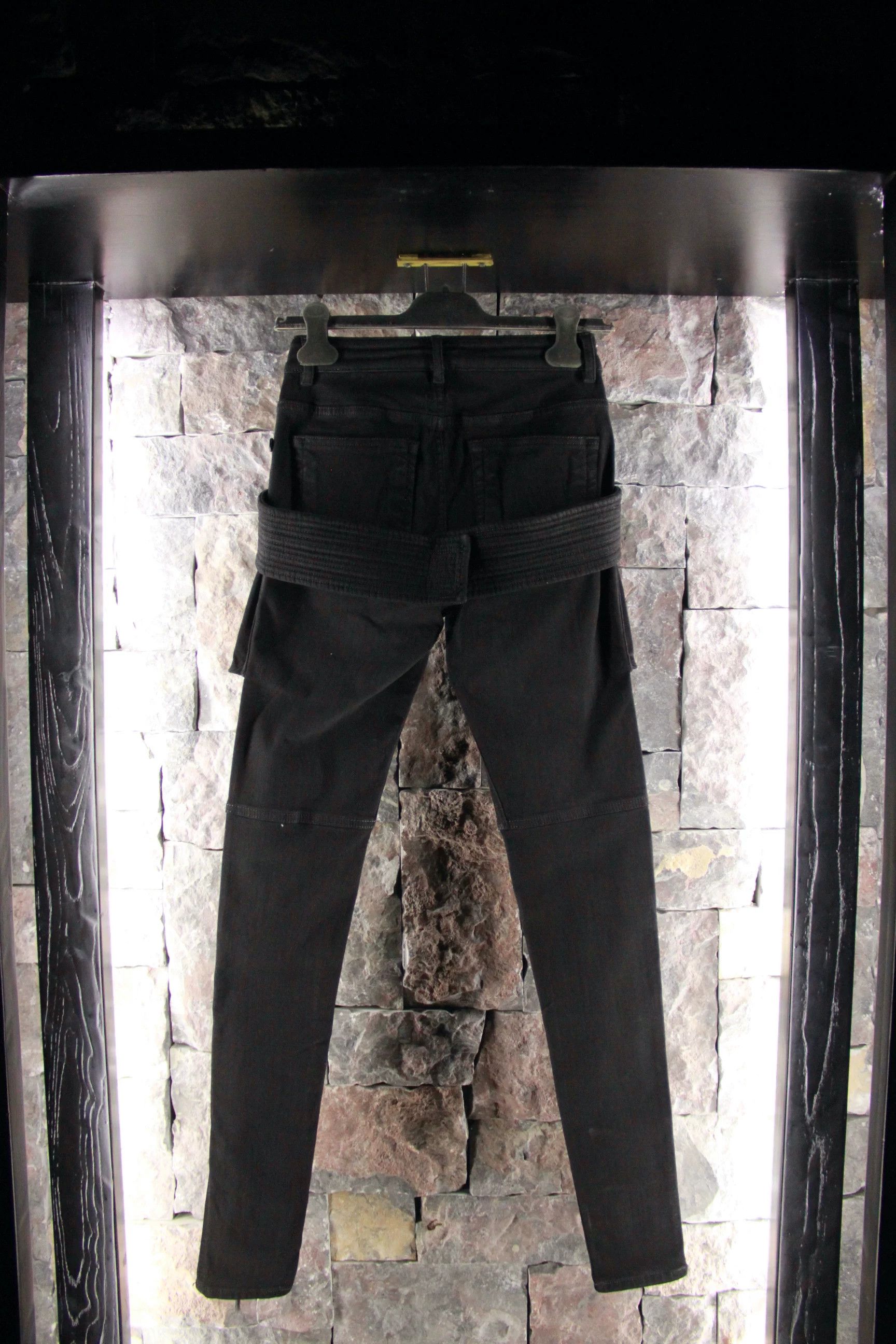Rick Owens Rick Owens Black Jeans Men 32 Size US 32 / EU 48 - 2 Thumbnail