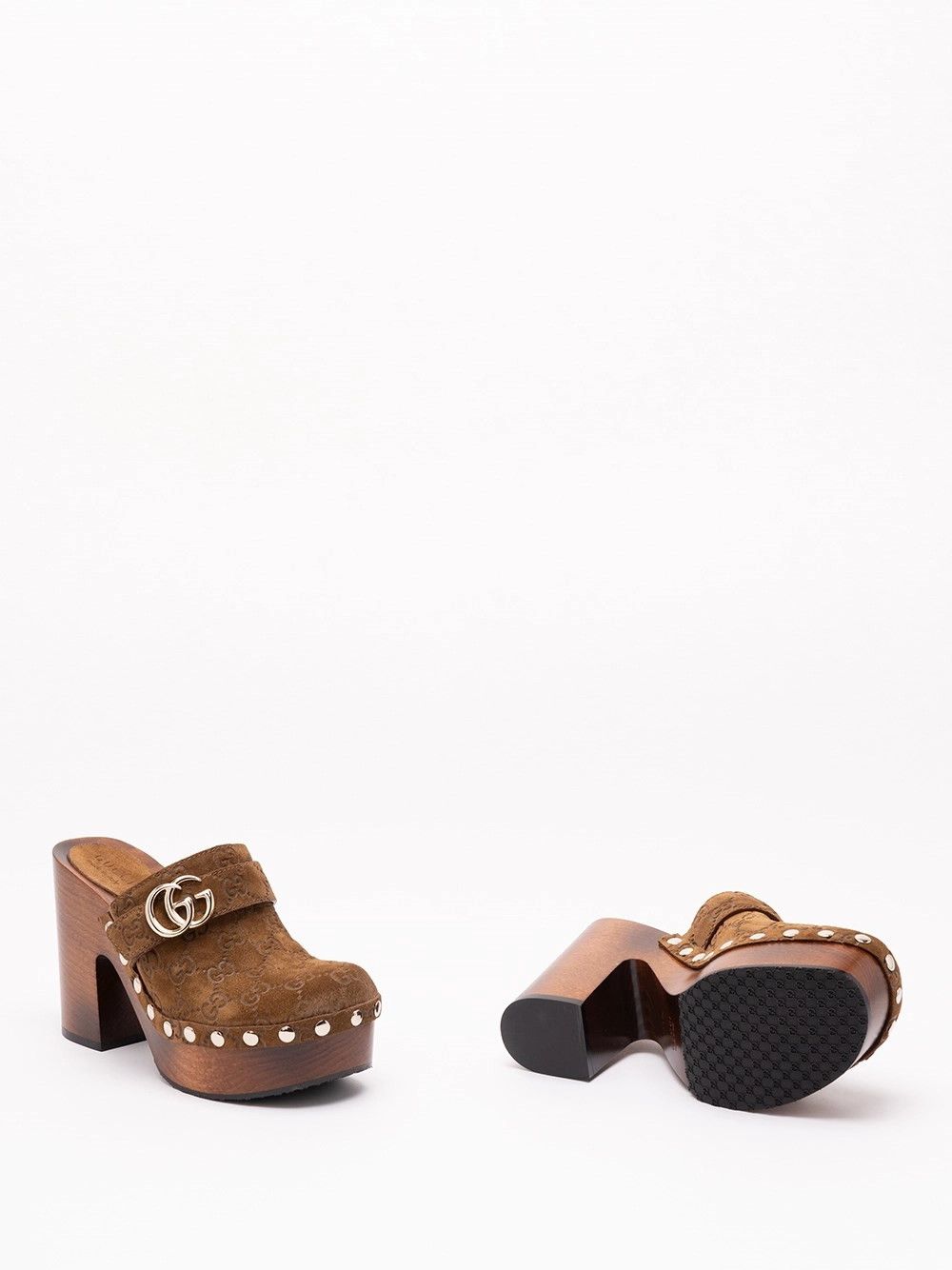 Gucci `Marmont` Clogs Size US 8 / IT 38 - 4 Thumbnail