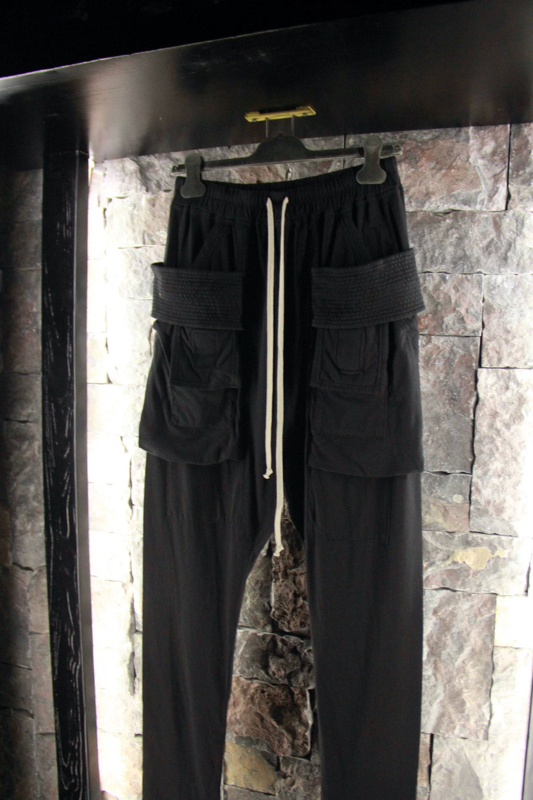 Rick Owens Rick Owens Black Casual Pants Men 30 Size US 30 / EU 46 - 5 Thumbnail