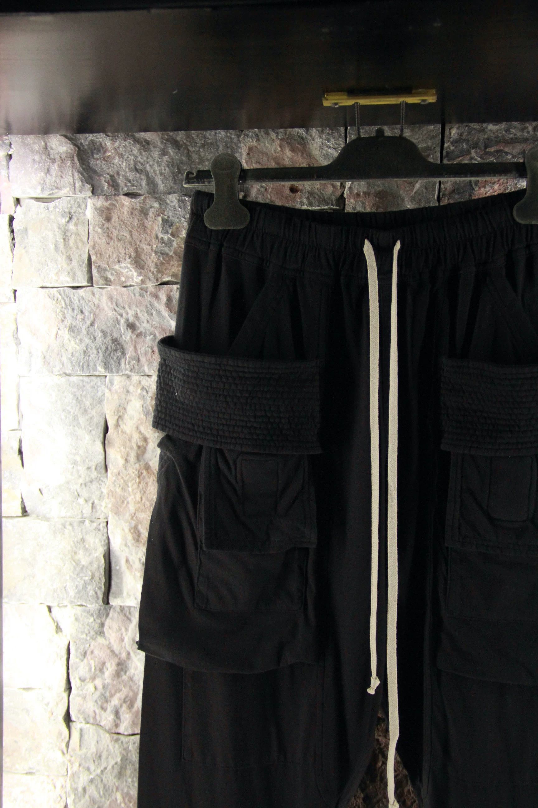 Rick Owens Rick Owens Black Casual Pants Men 30 Size US 30 / EU 46 - 3 Thumbnail