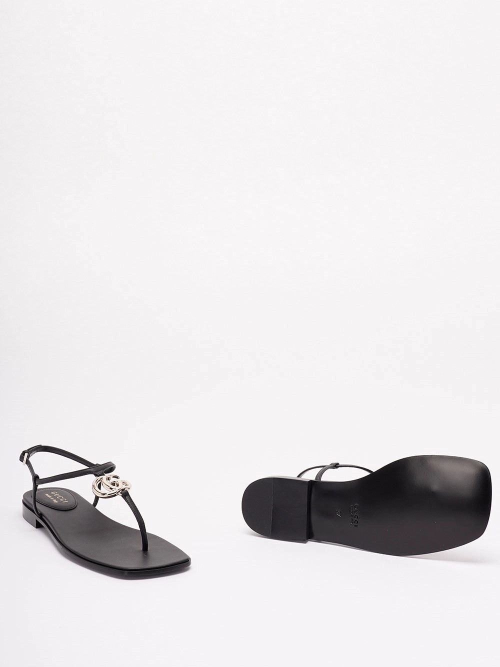 Gucci `Marmont` Thong Sandals Size US 7 / IT 37 - 4 Thumbnail
