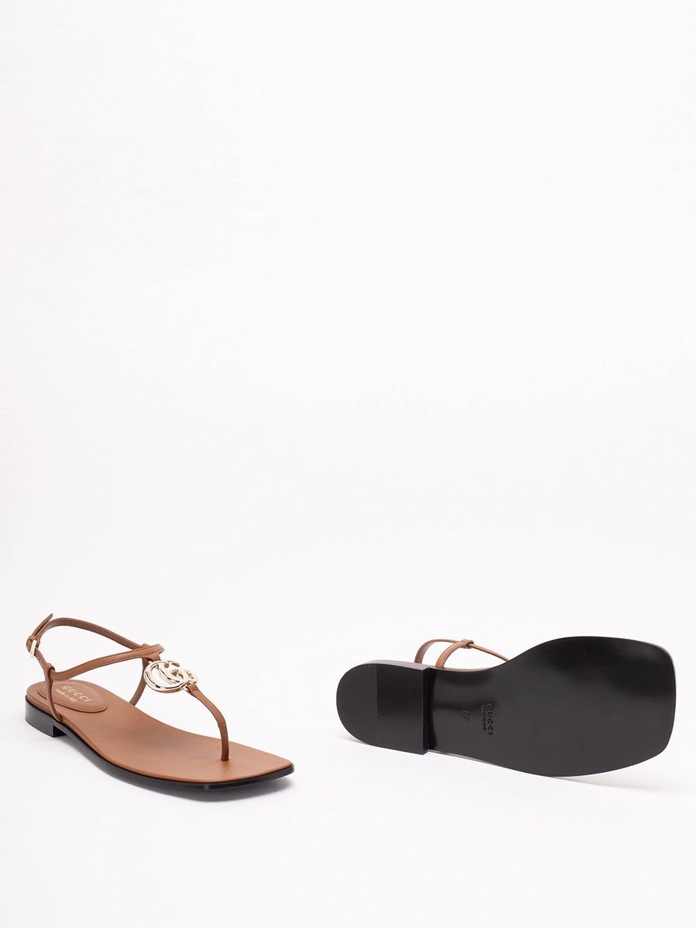 Gucci `Marmont` Thong Sandals Size US 7 / IT 37 - 4 Thumbnail