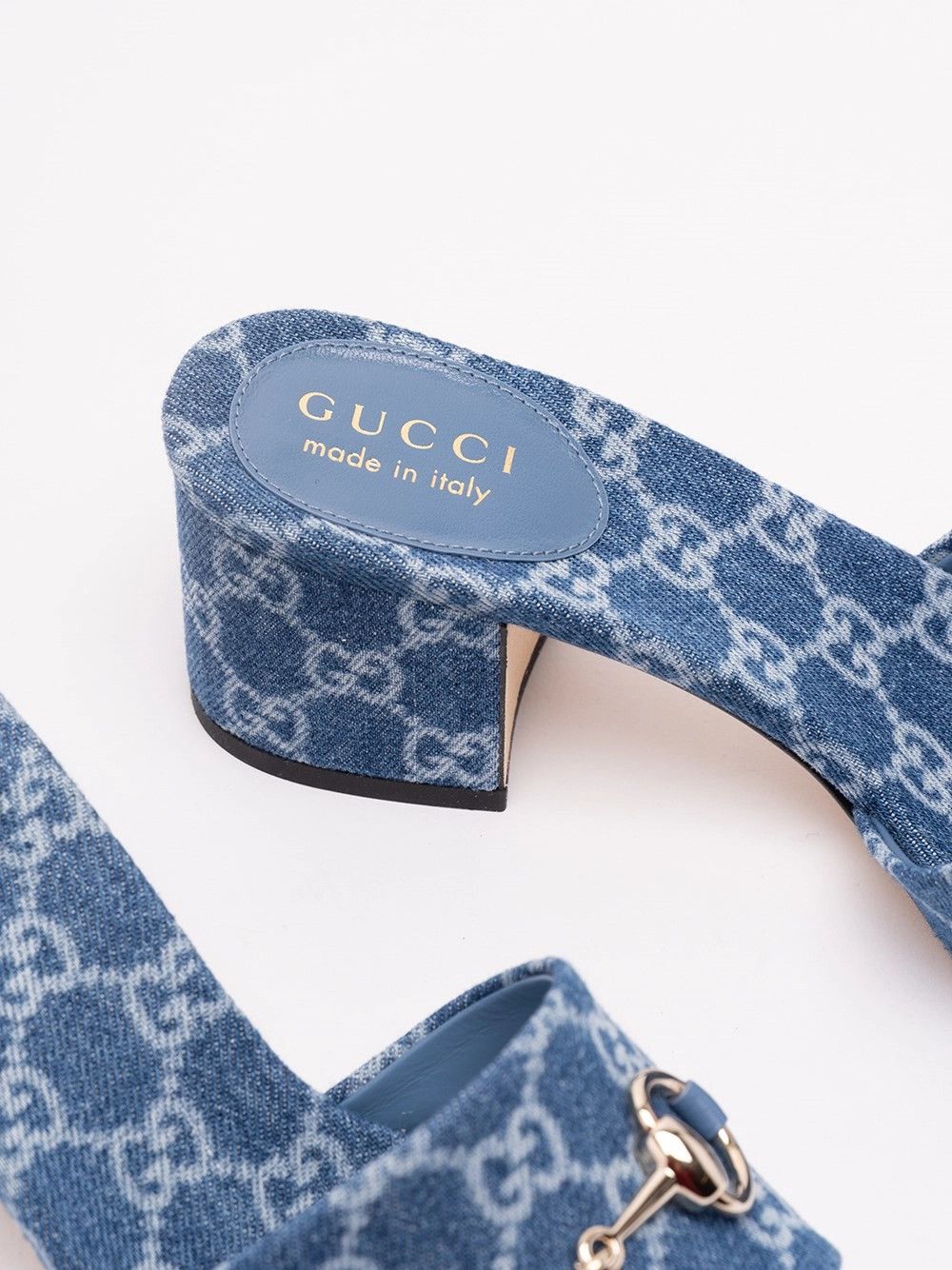 Gucci Denim Slides Size US 6 / IT 36 - 5 Thumbnail