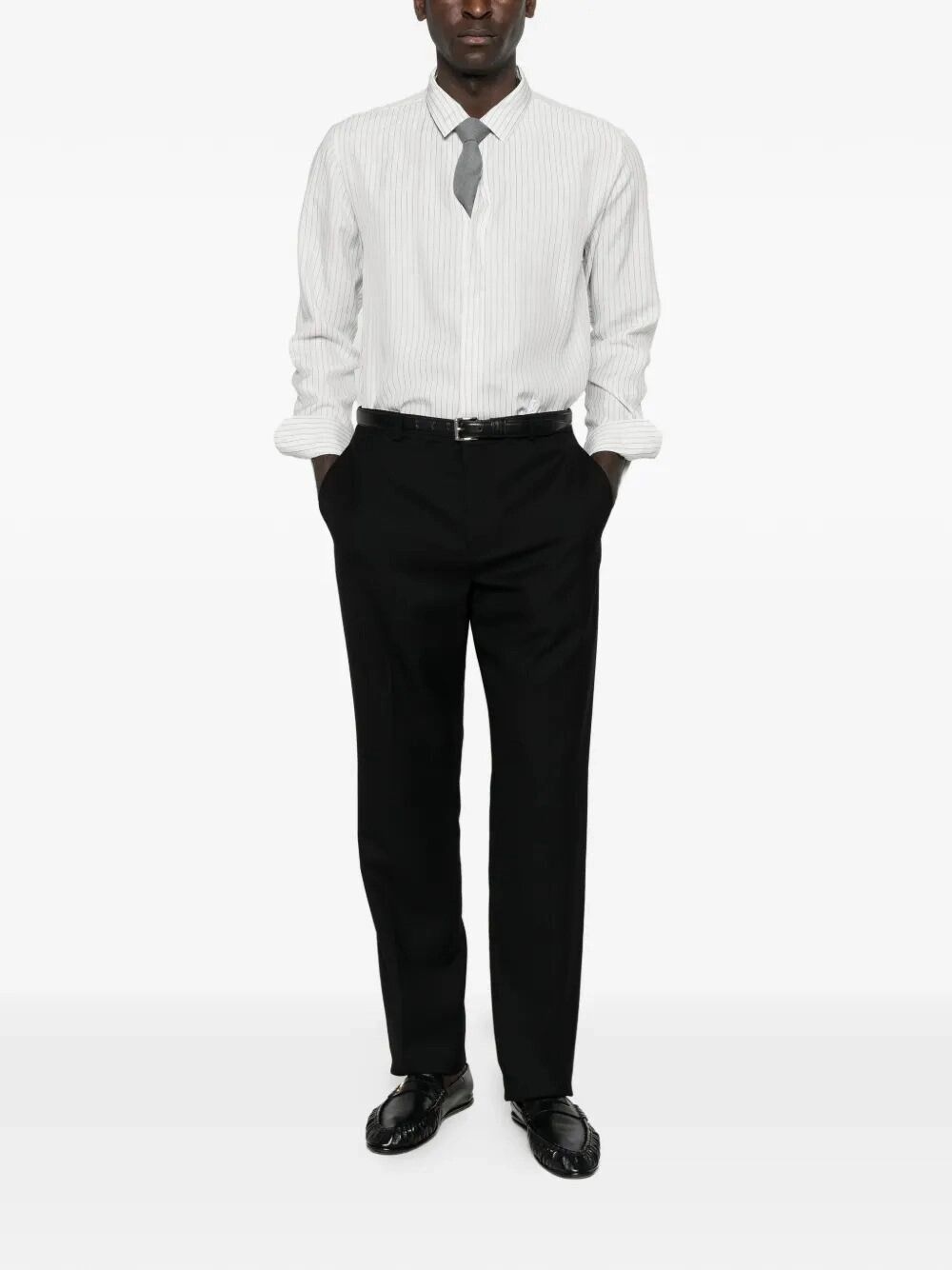 Saint Laurent Paris Slim Fit Shirt Size US L / EU 52-54 / 3 - 2 Thumbnail