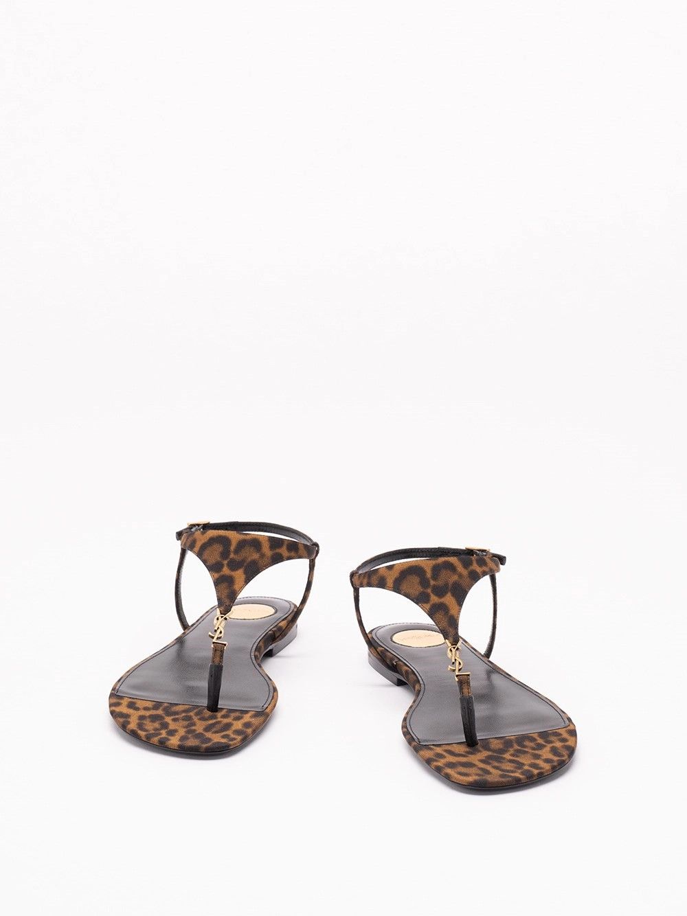 Saint Laurent Paris `Cassandra` Sandals Size US 9 / IT 39 - 2 Thumbnail