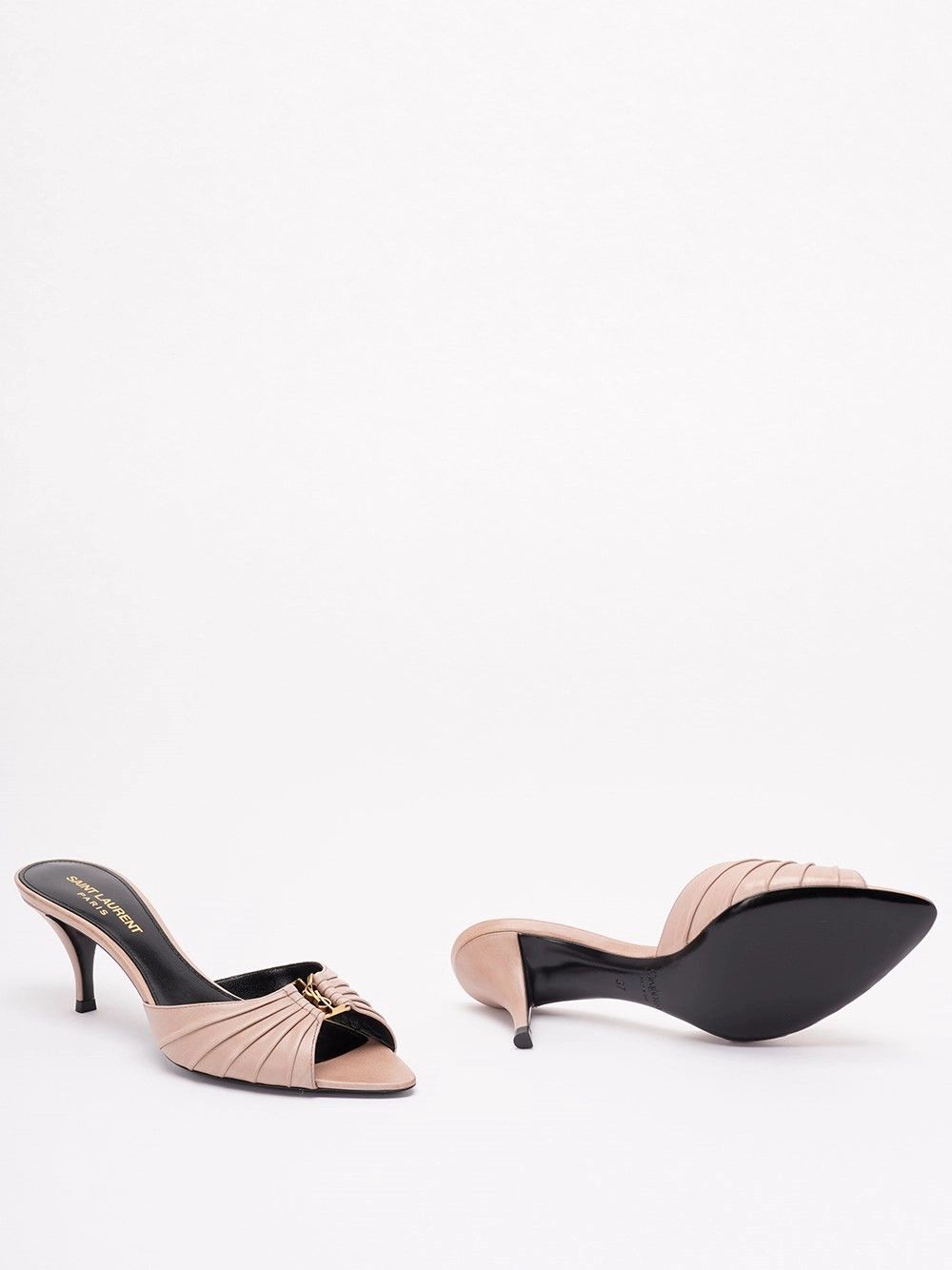 Saint Laurent Paris `Babylone` Sandals Size US 6 / IT 36 - 4 Thumbnail