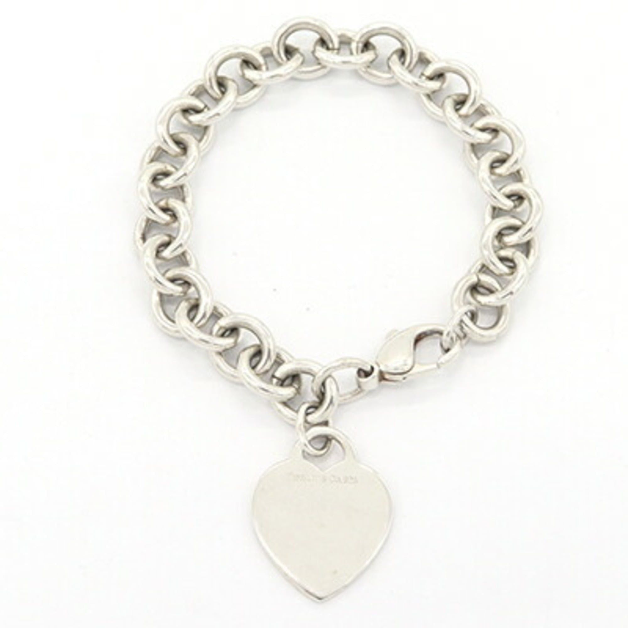 Tiffany & Co. Tiffany & Co. Bracelet, Heart Tag, Sterling Silver 925, Chain Bangle, Women's. Size ONE SIZE - 2 Thumbnail